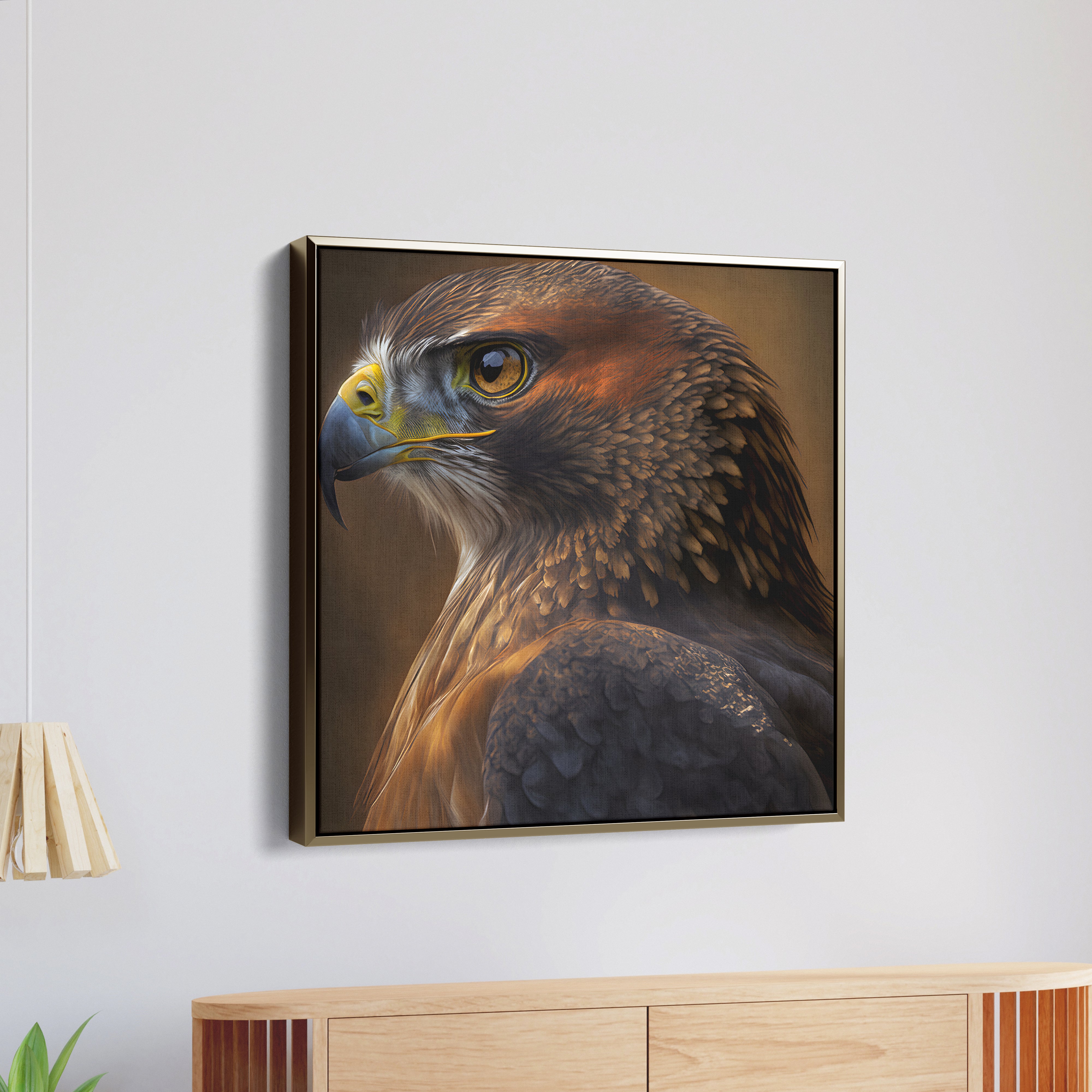 Eagle Canvas Wall Painting
