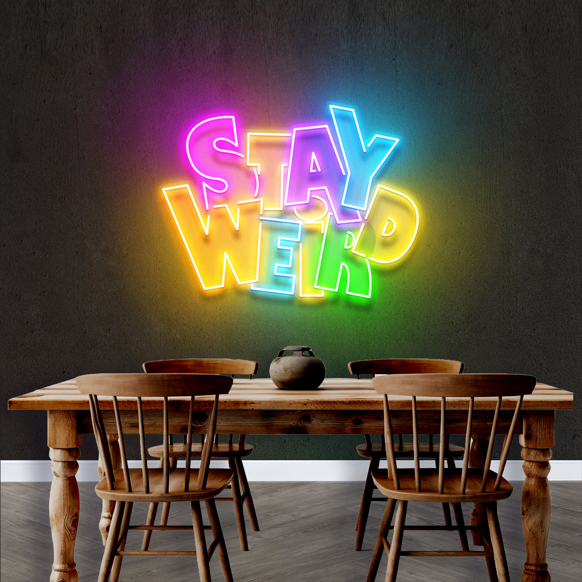 Stay Weird Led Neon Light