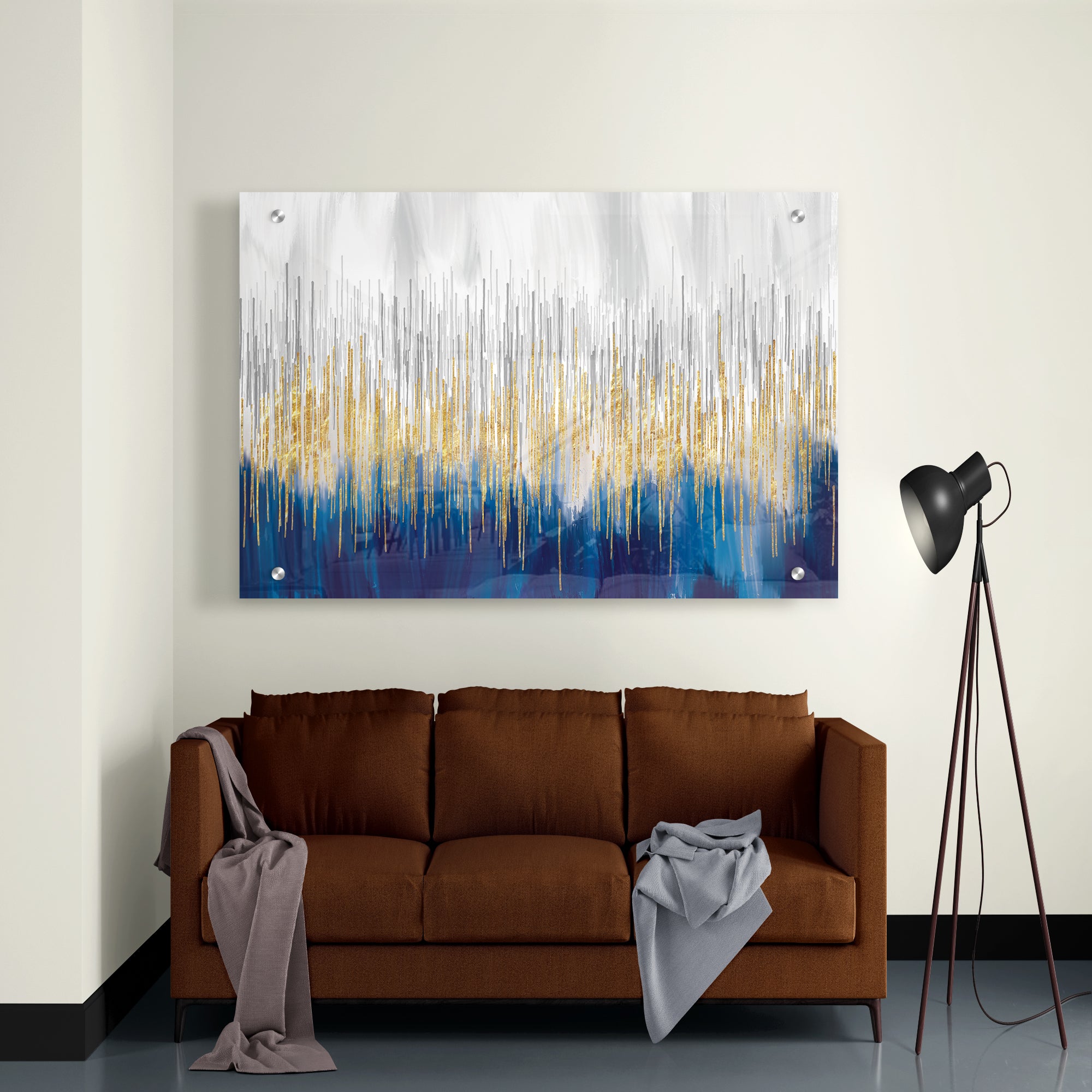 Modern Abstract Design Acrylic Wall Painting