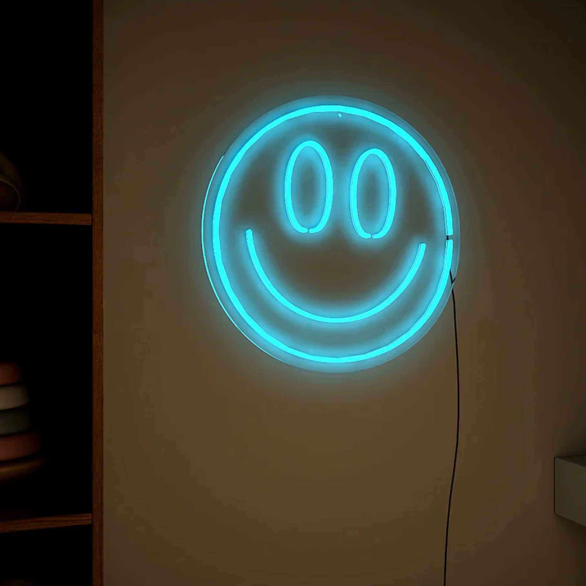 Smiley Face Neon LED Light