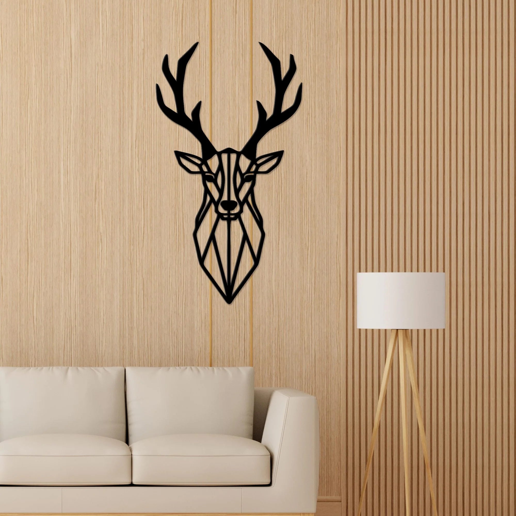 Premium Quality Wooden Wall Hanging of Beautiful Deer Head