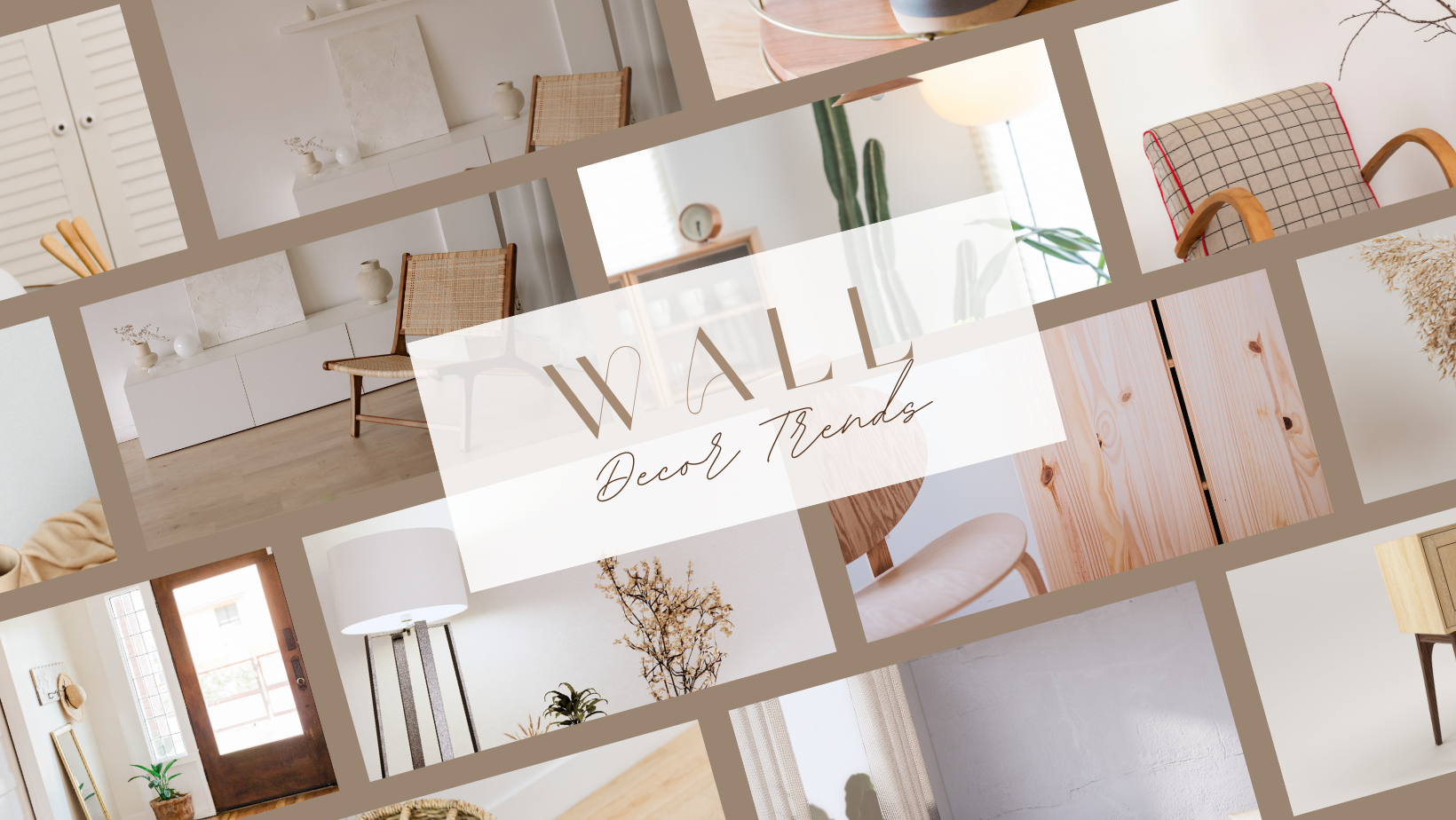 wall decor trends