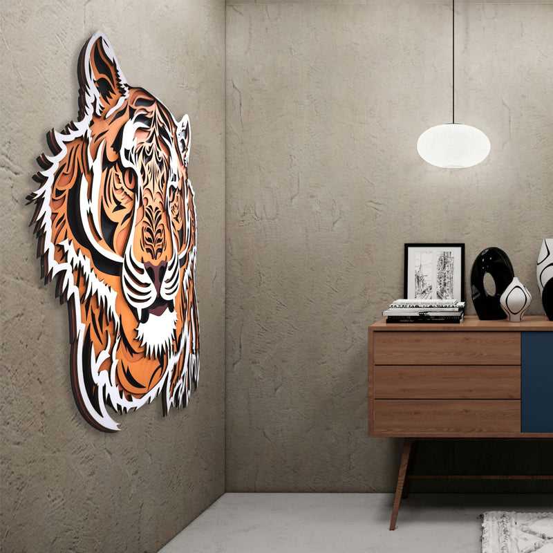 tiger wall decor