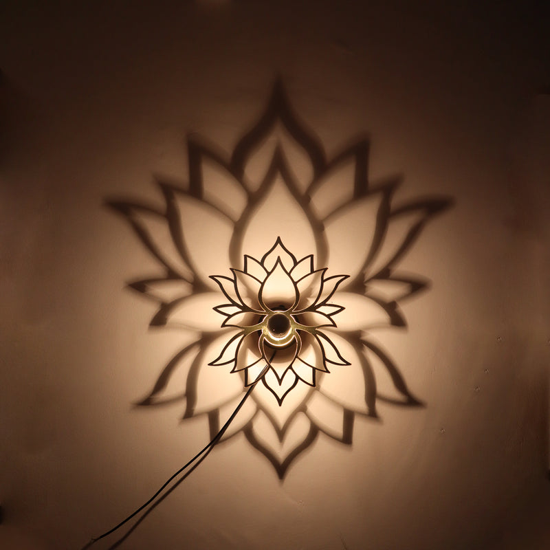 Beautiful Lotus Creative Shadow Night Lamps