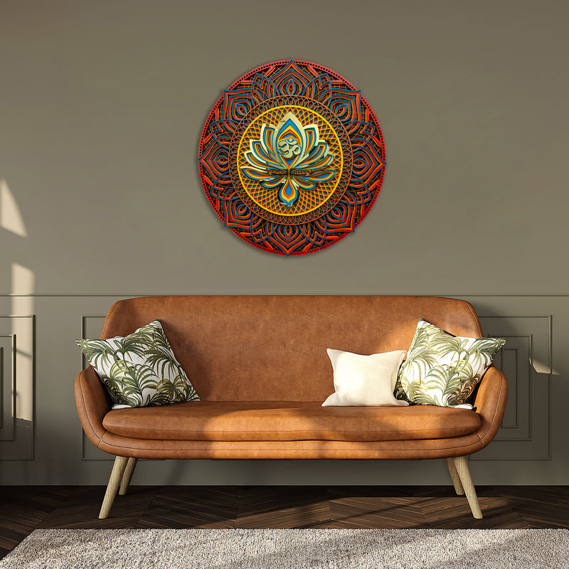 Add a touch of Mandala to your Walls with 3D Mandala Wall Decor