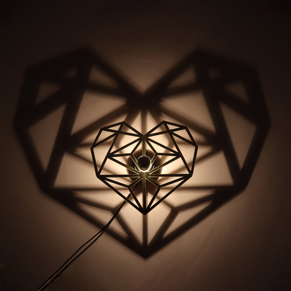 Heart Design Creative Shadow lamp