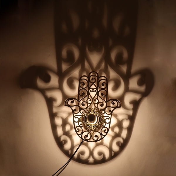 Humsa Hand Creative Shadow lamp