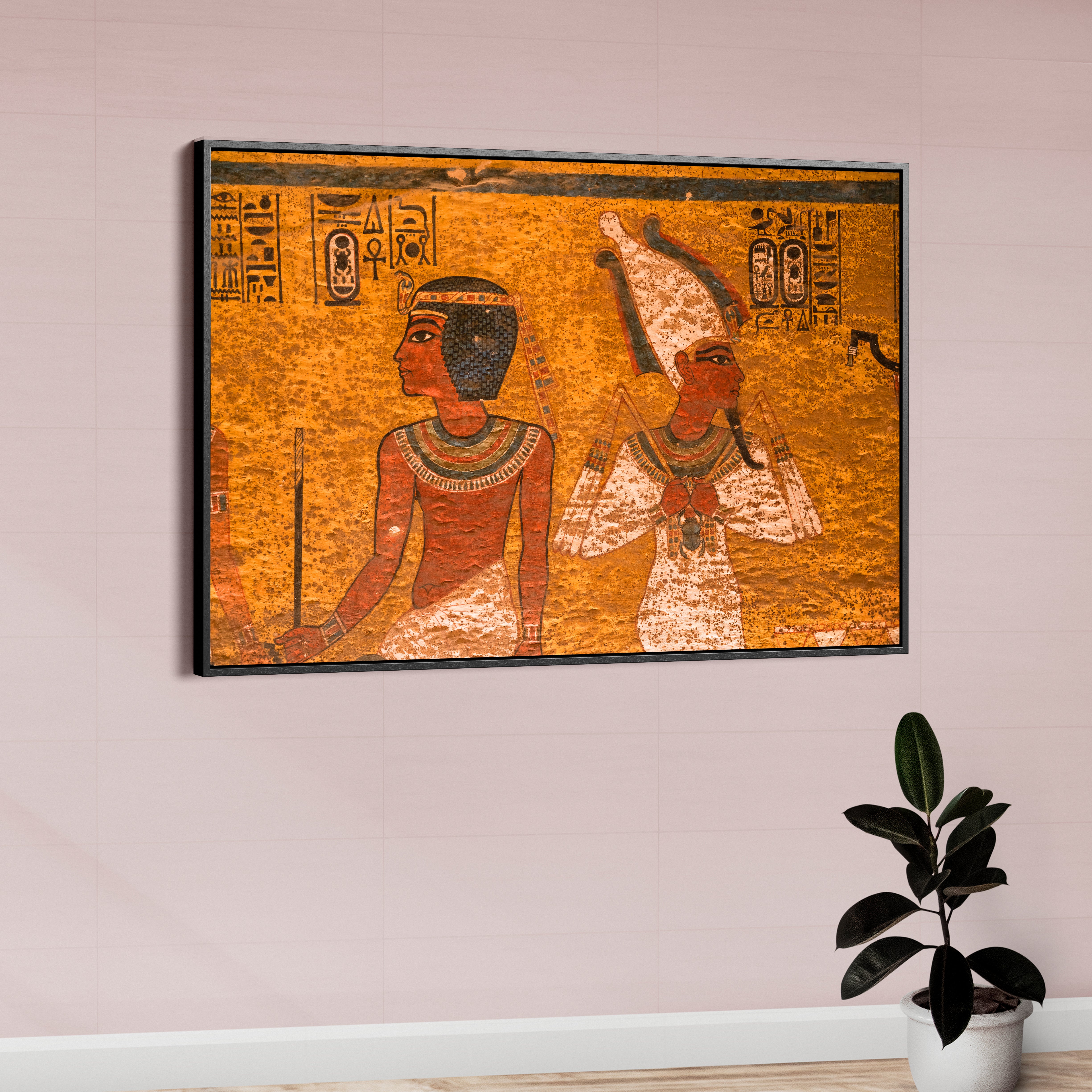 Egyptian Art Canvas Wall Painting
