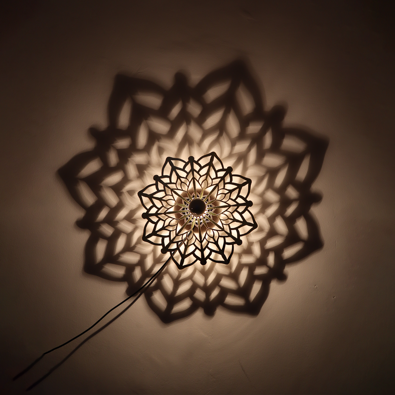 Mandala Art Creative Shadow lamp