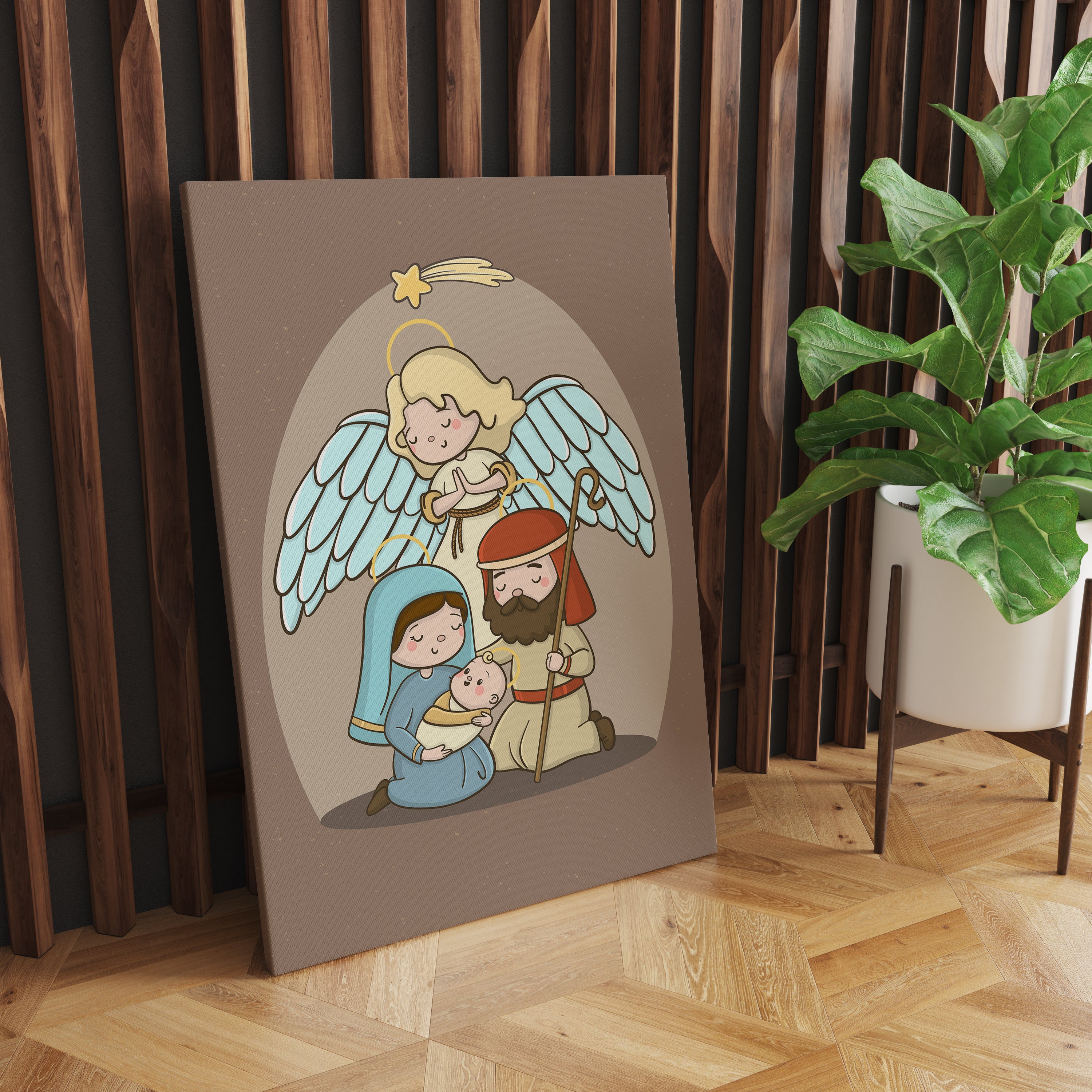 Angel Canvas Wall Painting