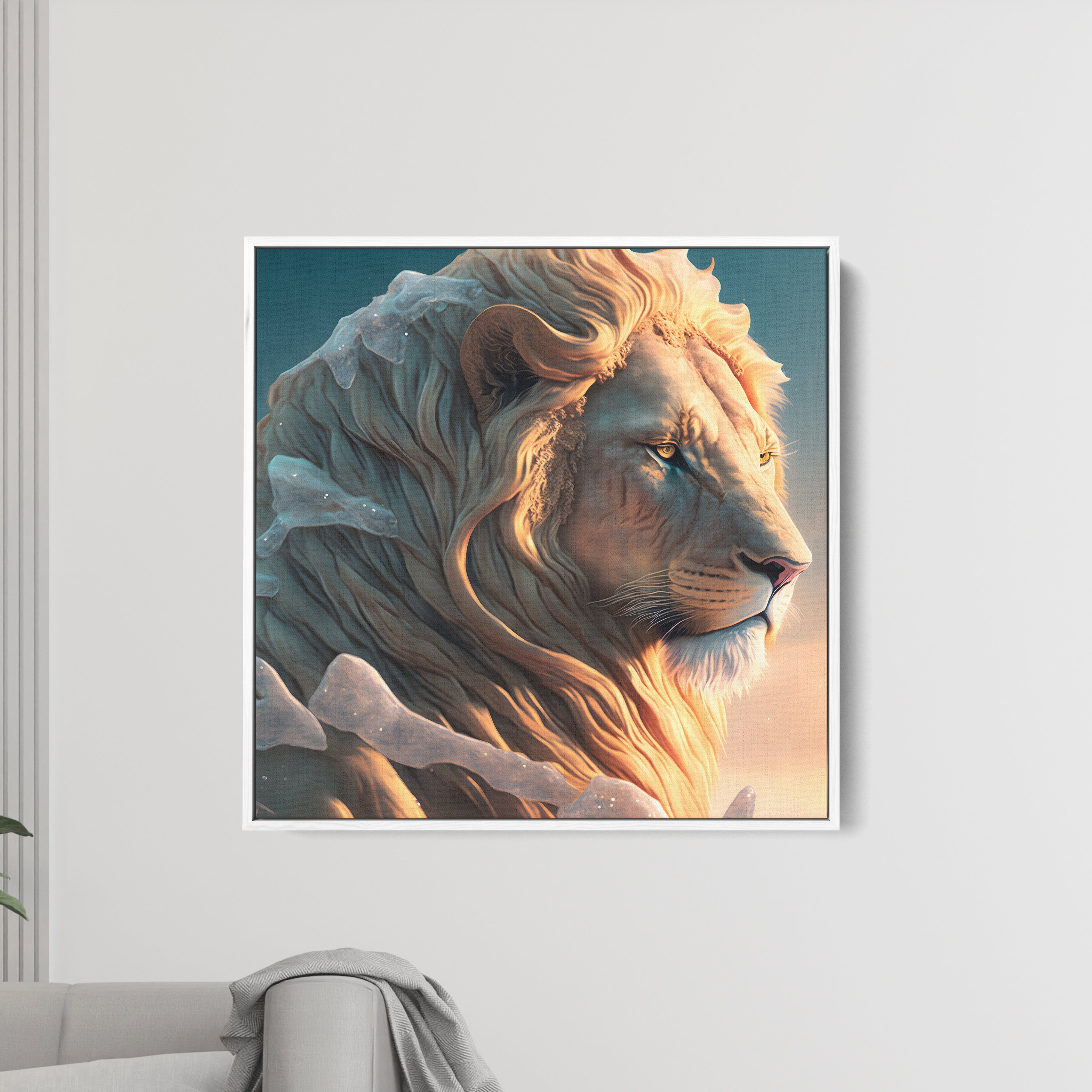 Lion King Canvas Wall Painting