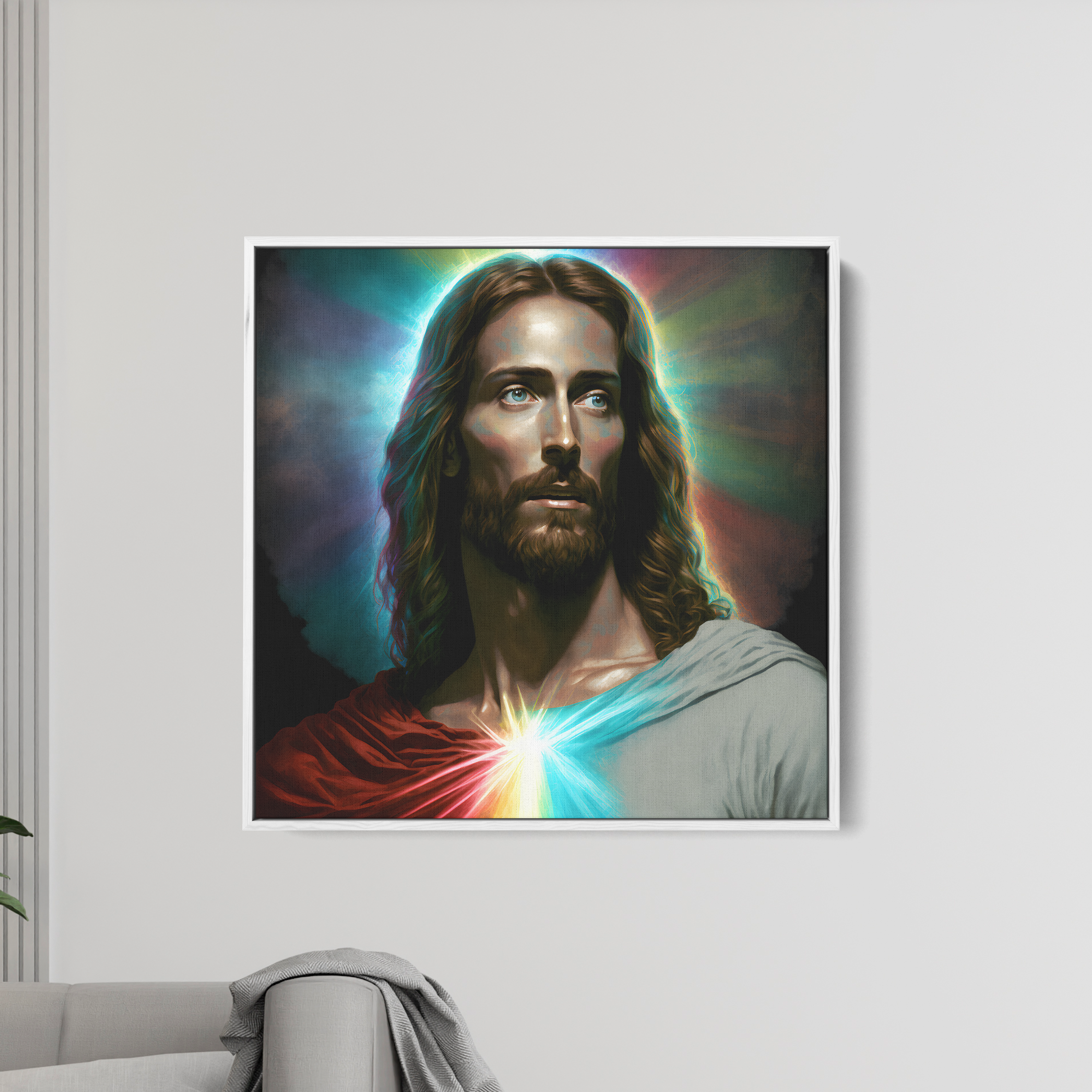 Sunshine Jesus Christ Canvas Wall Painting