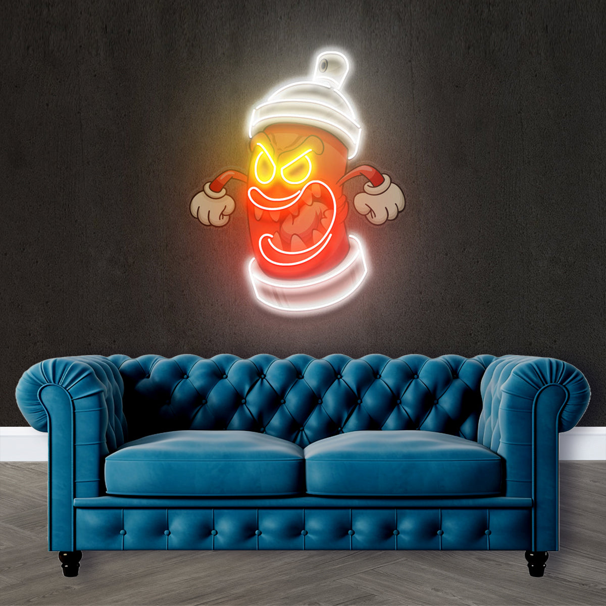 Angry Fire Hydrant Led Neon Light