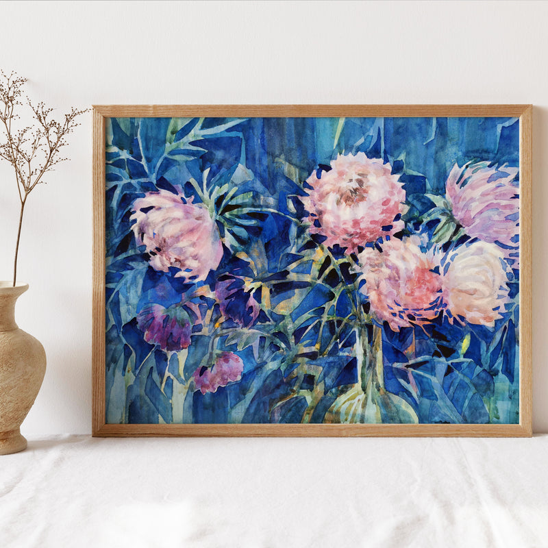 Blossoming Canvas Wall Painting