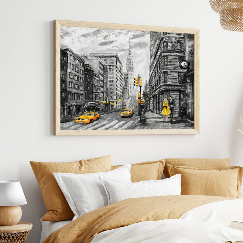 Buy Cityscape Canvas Wall Painting
