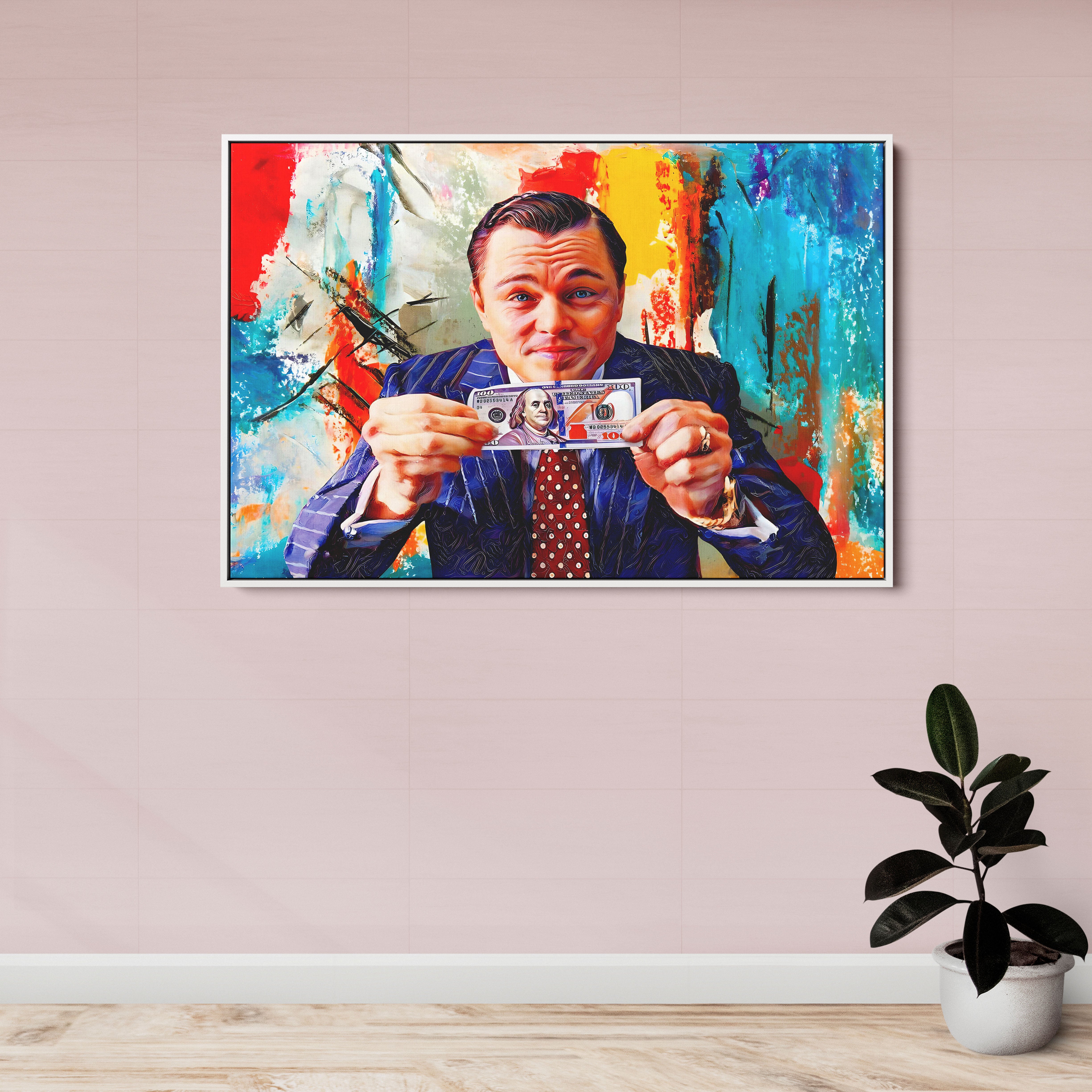 The Wolf of Wall Street  Canvas Wall Painting