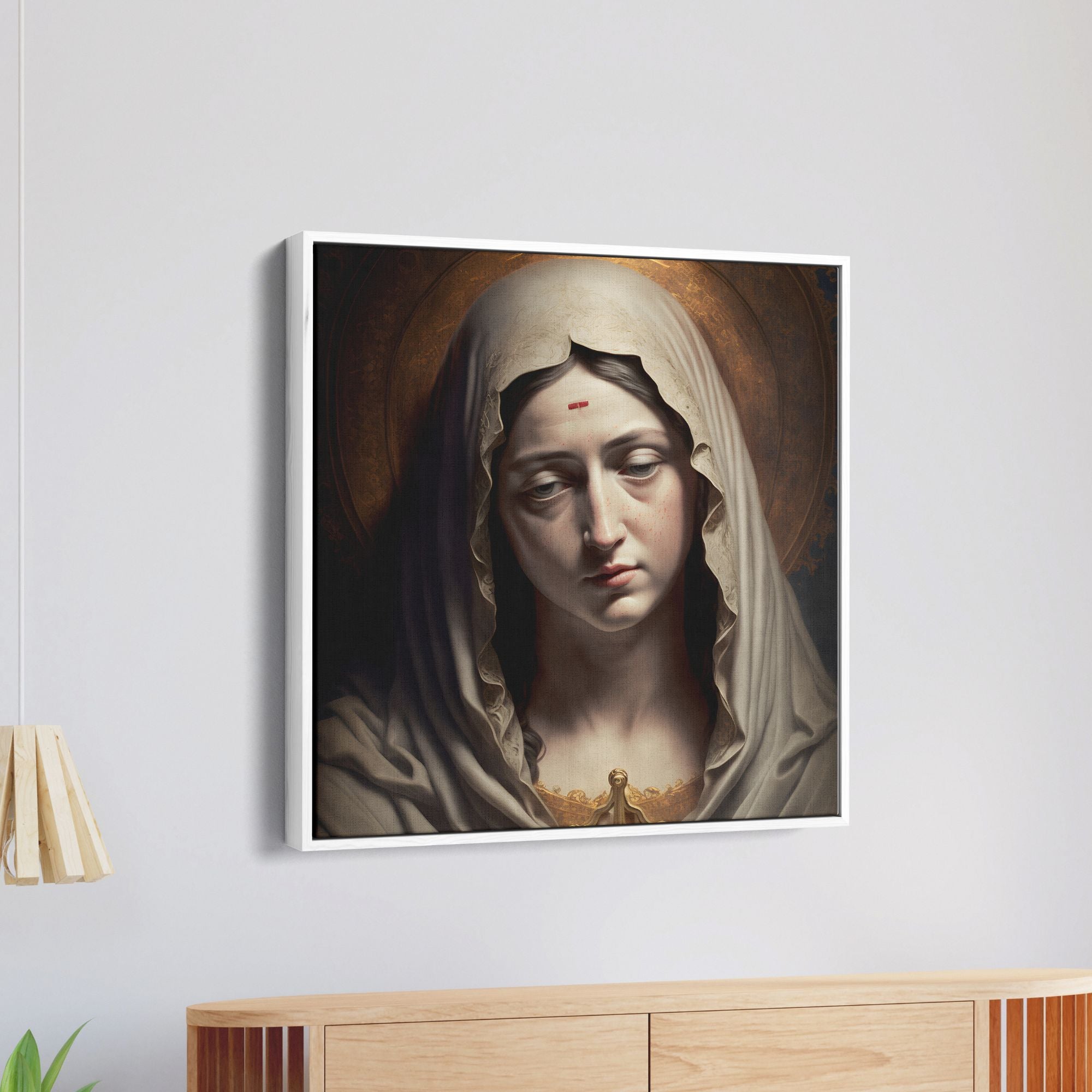 Classic Mary's Love Canvas Wall Painting