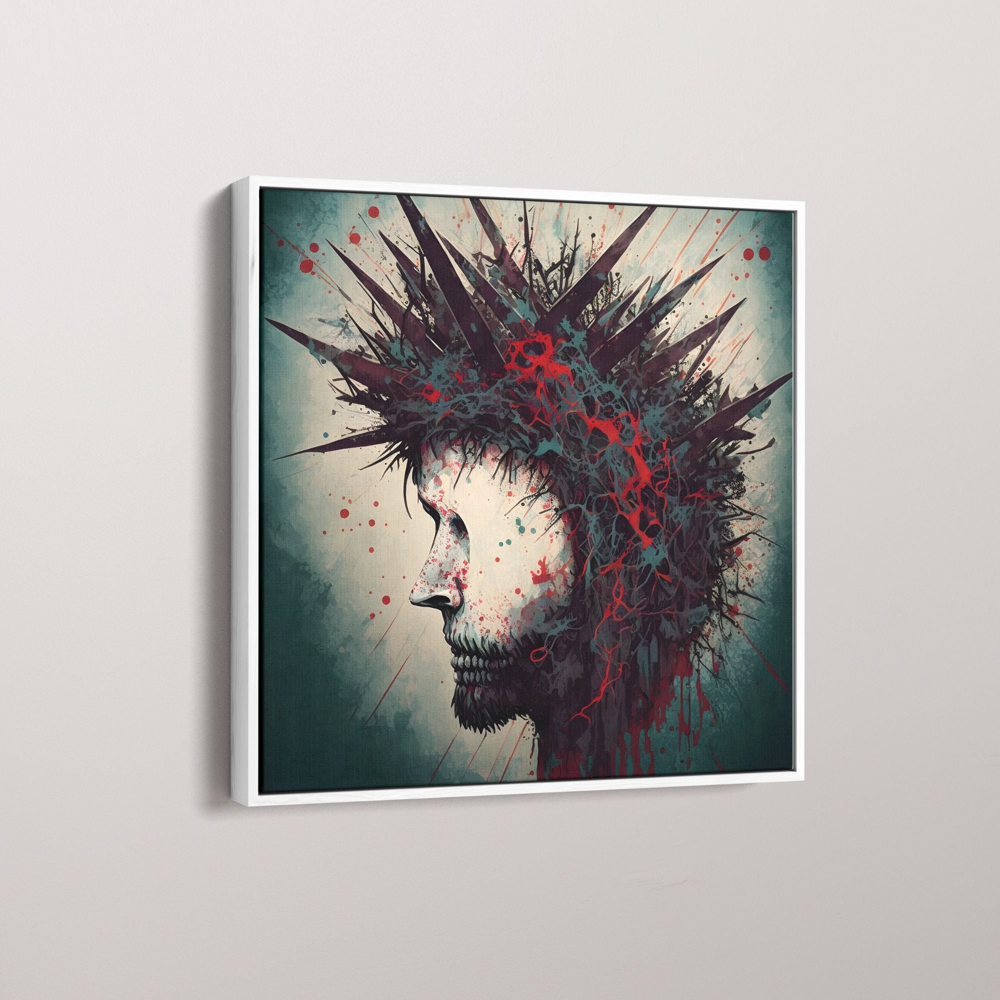 Demon Canvas Wall Painting