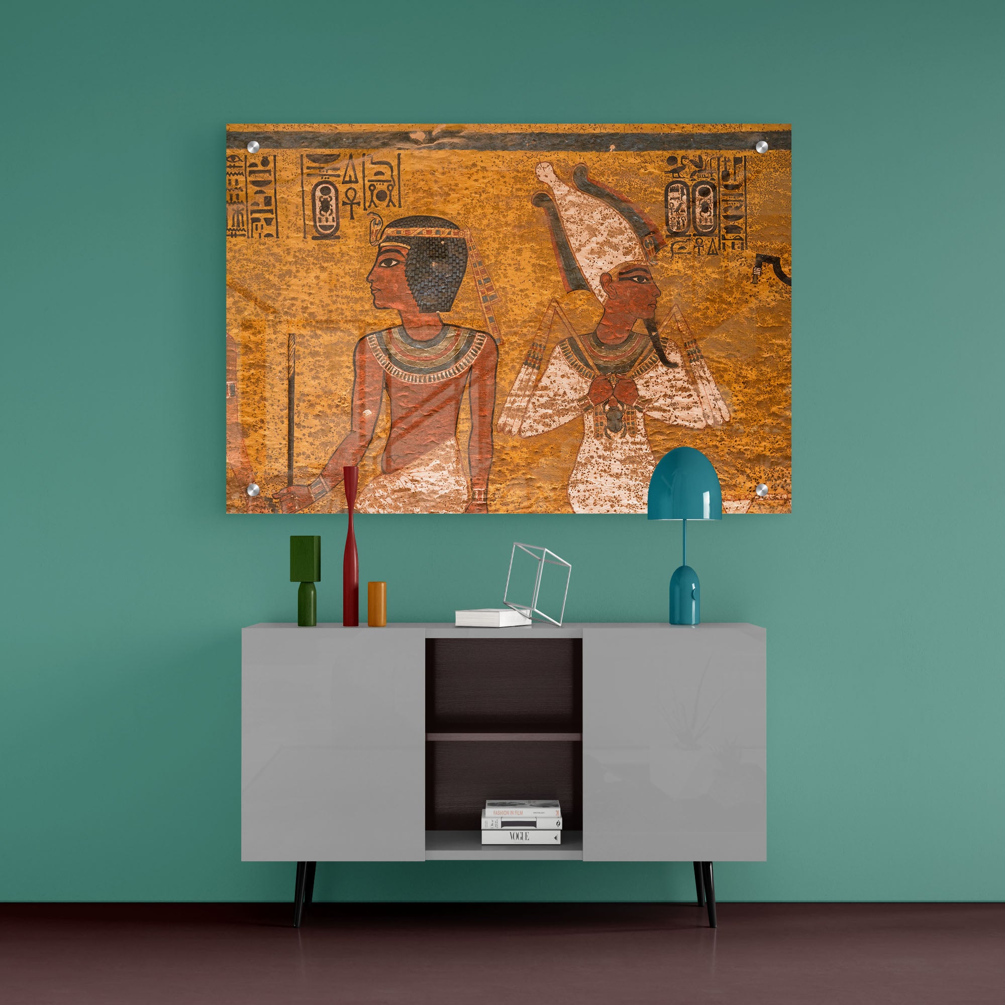 Egyptian Art Acrylic Wall Painting