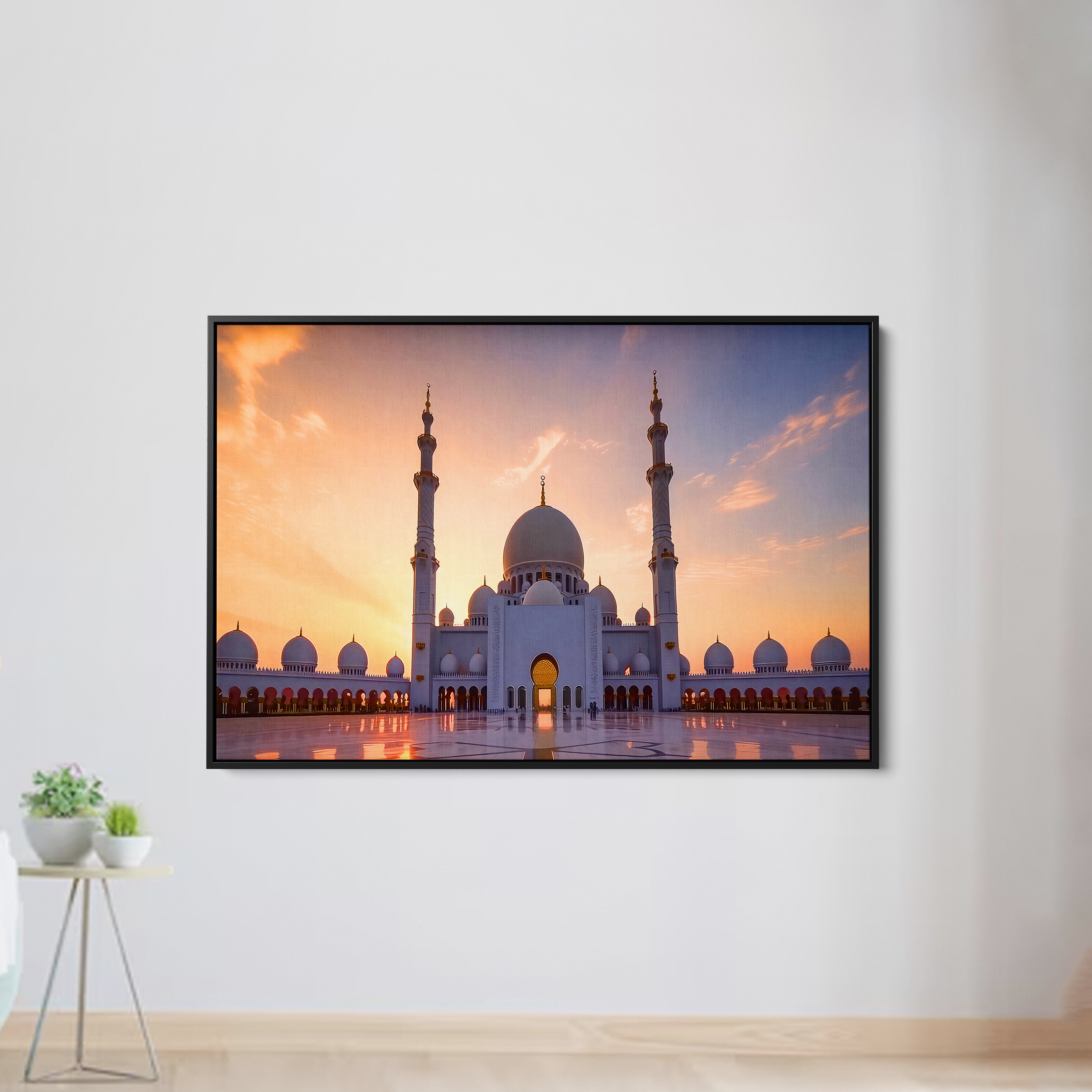 Sheik Zayid Mosque Canvas Wall Painting