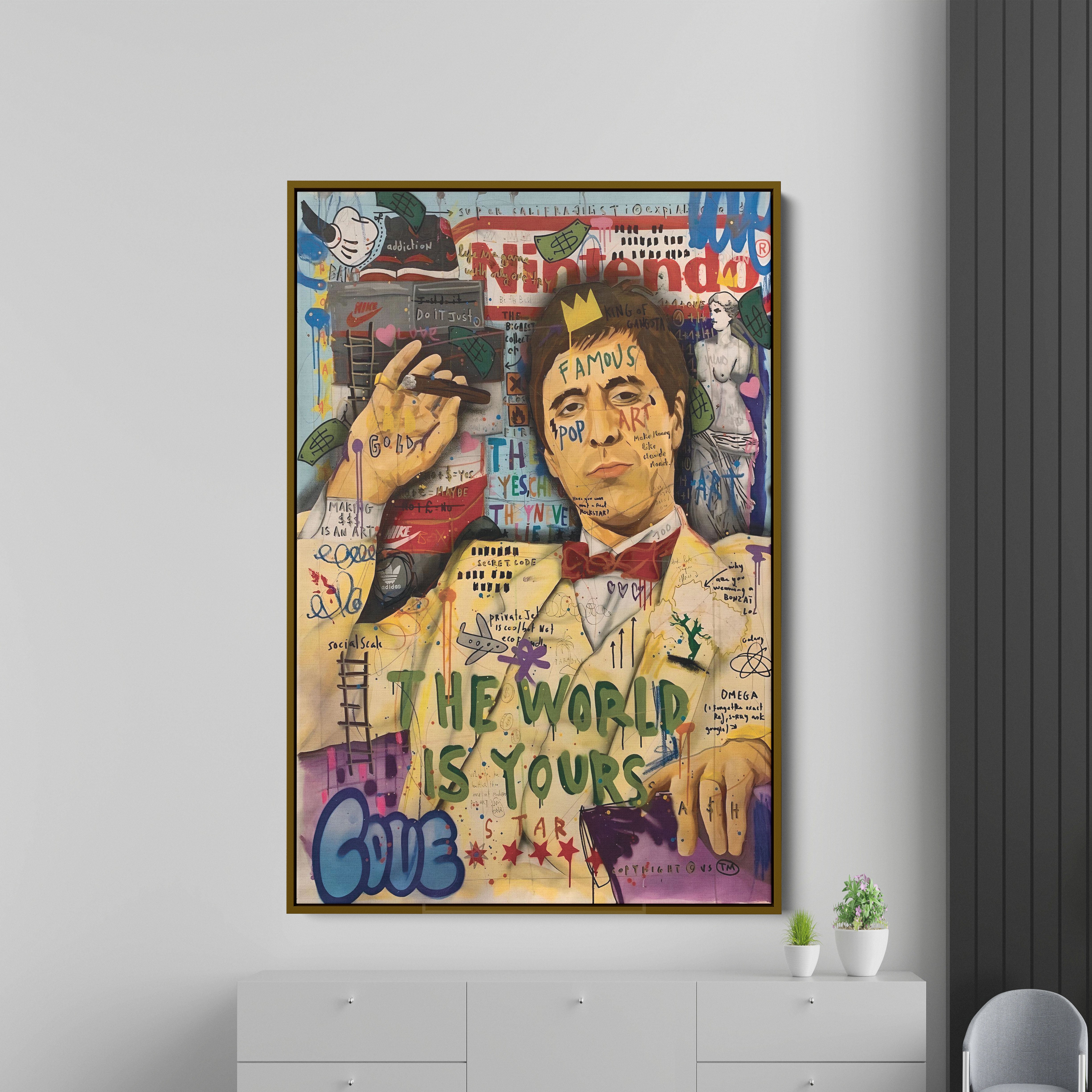 The World is Yours Canvas Wall Painting