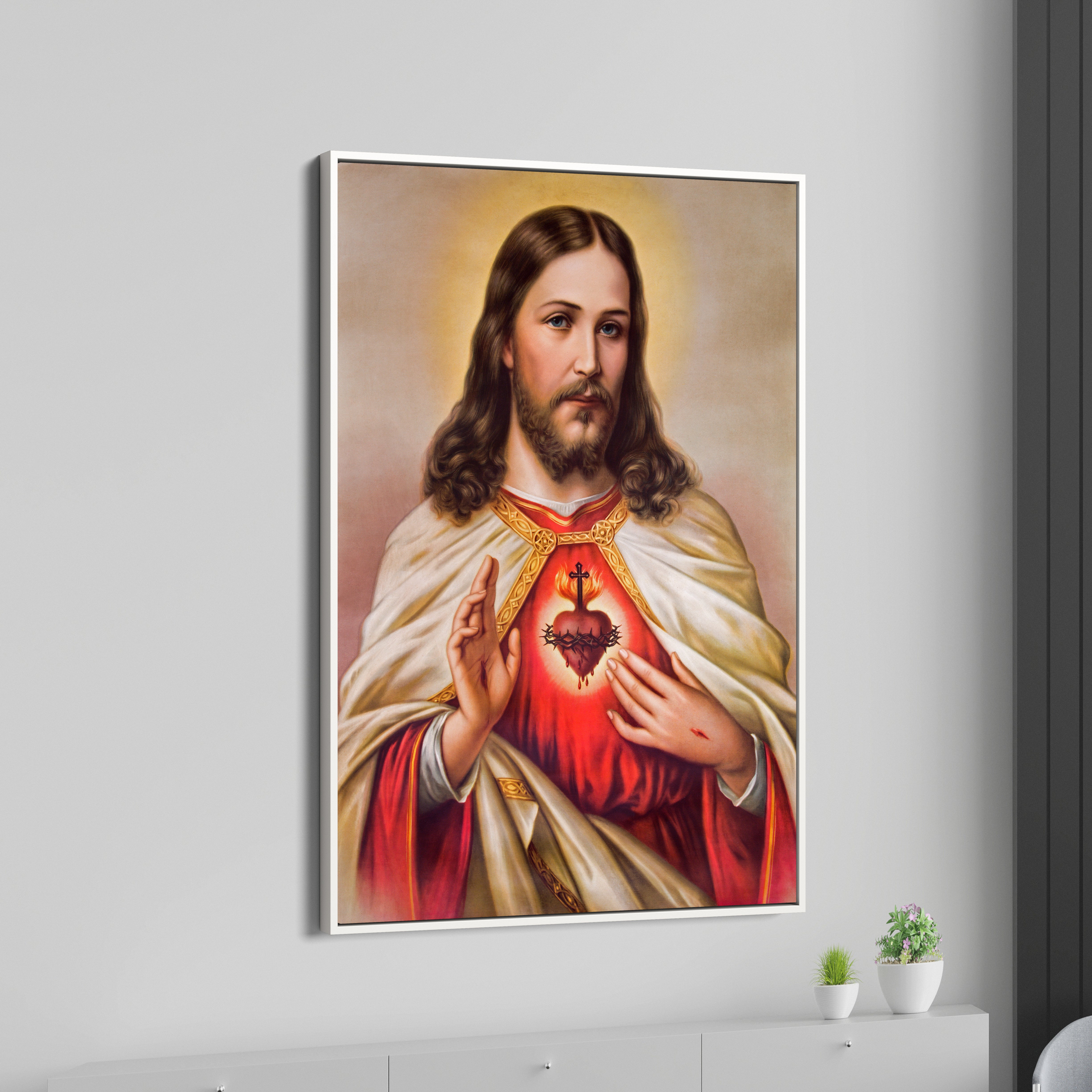 Heart of Jesus Christ Canvas Wall Painting