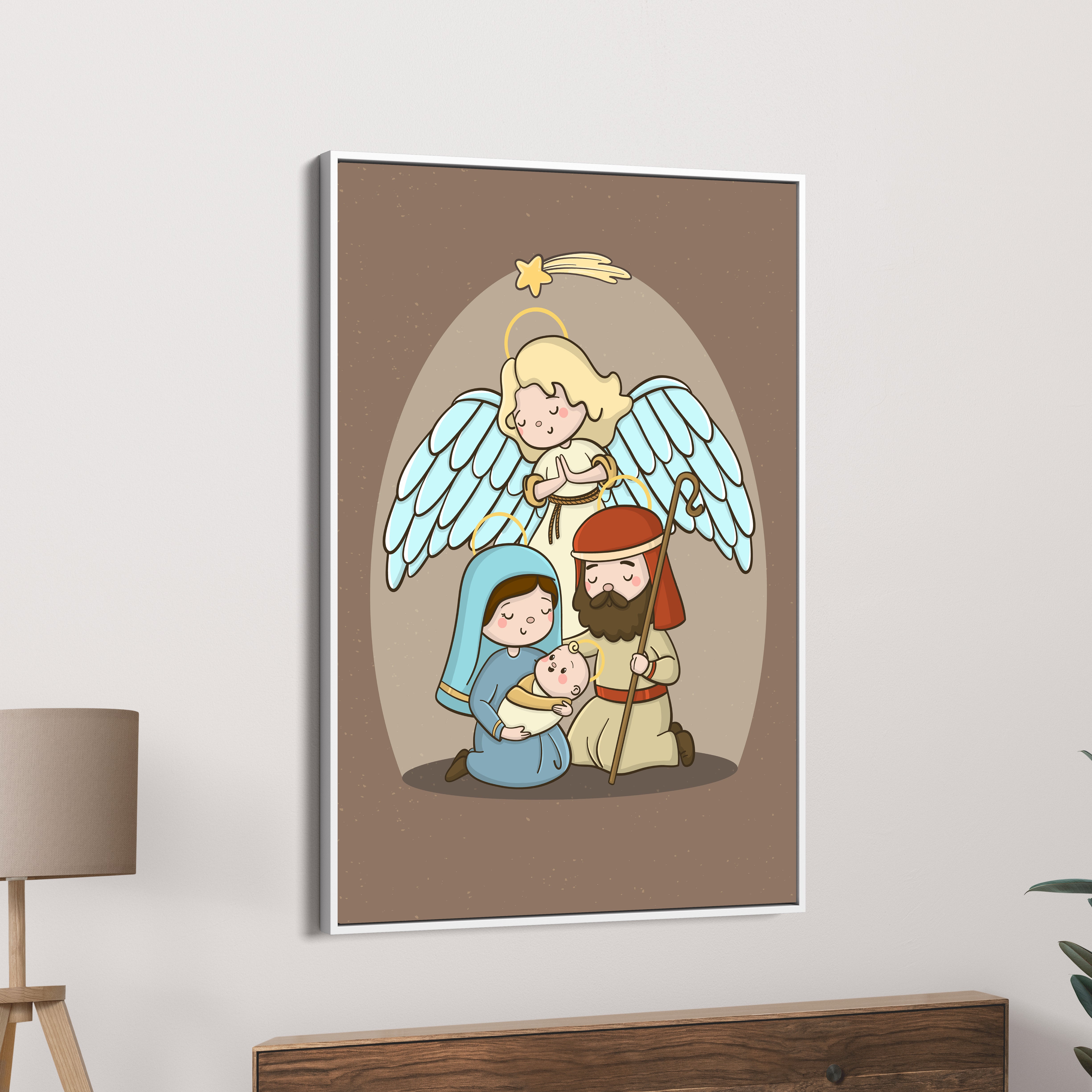 Angel Canvas Wall Painting