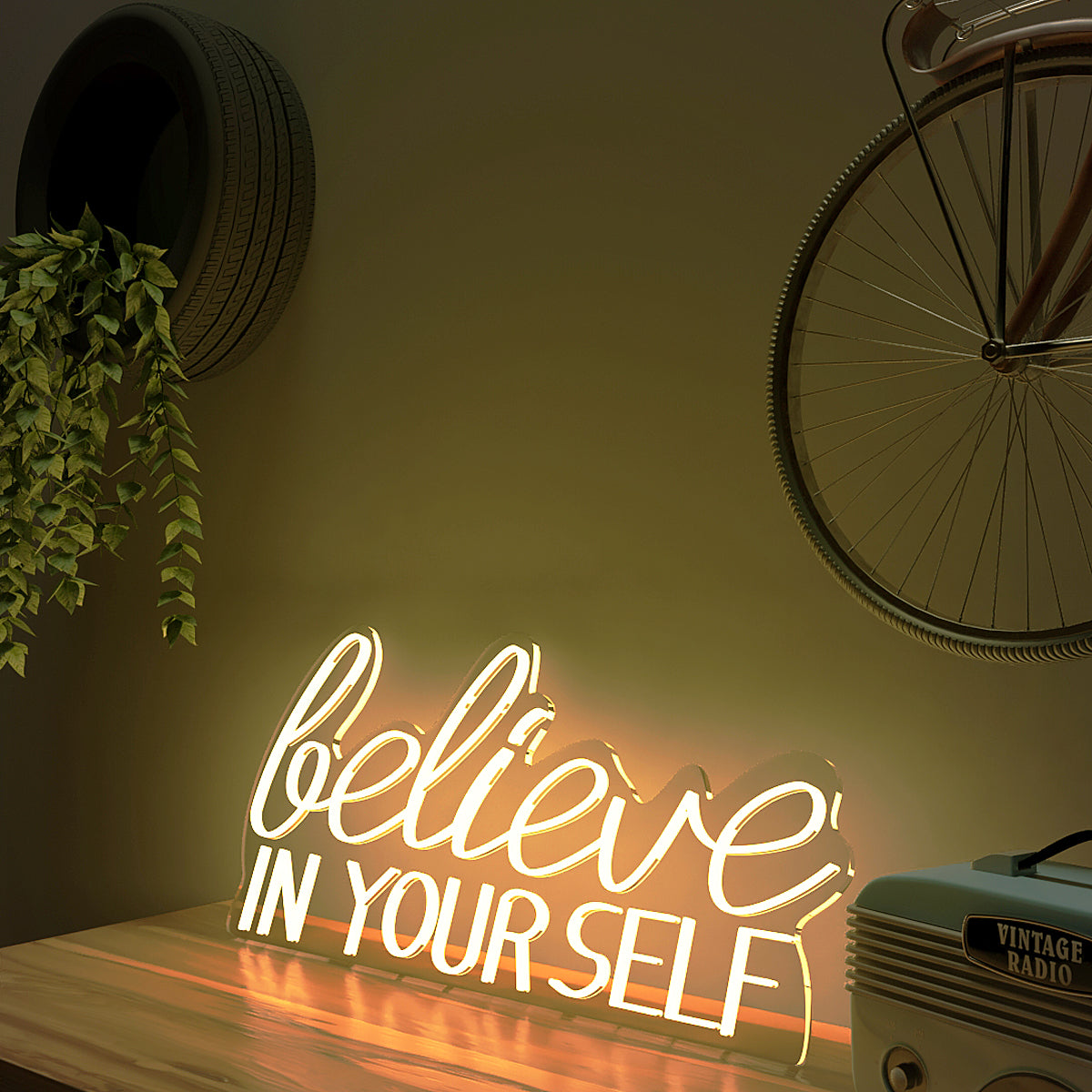 Believe In yourself LED Neon Light