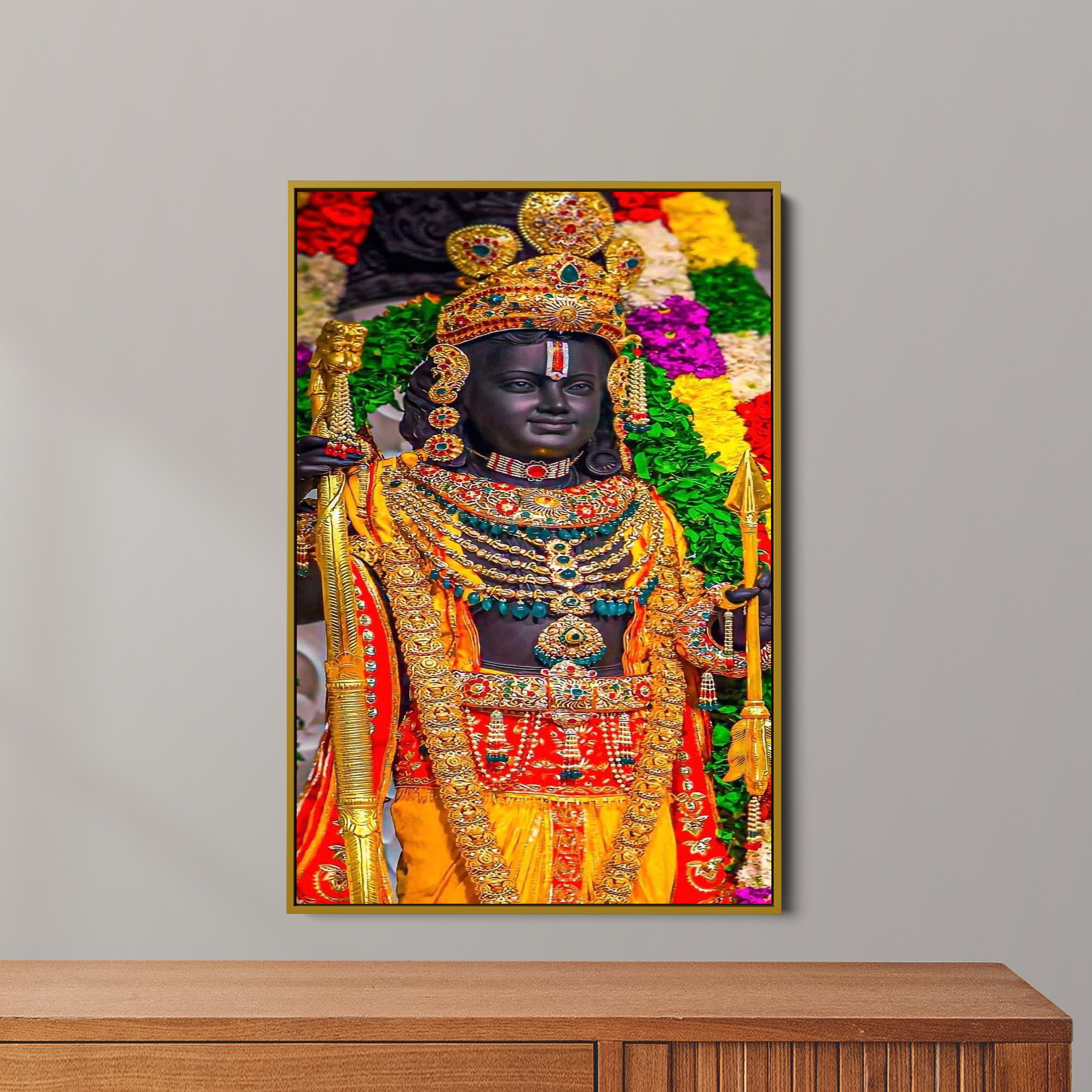 Ram Lalla Canvas Wall Painting