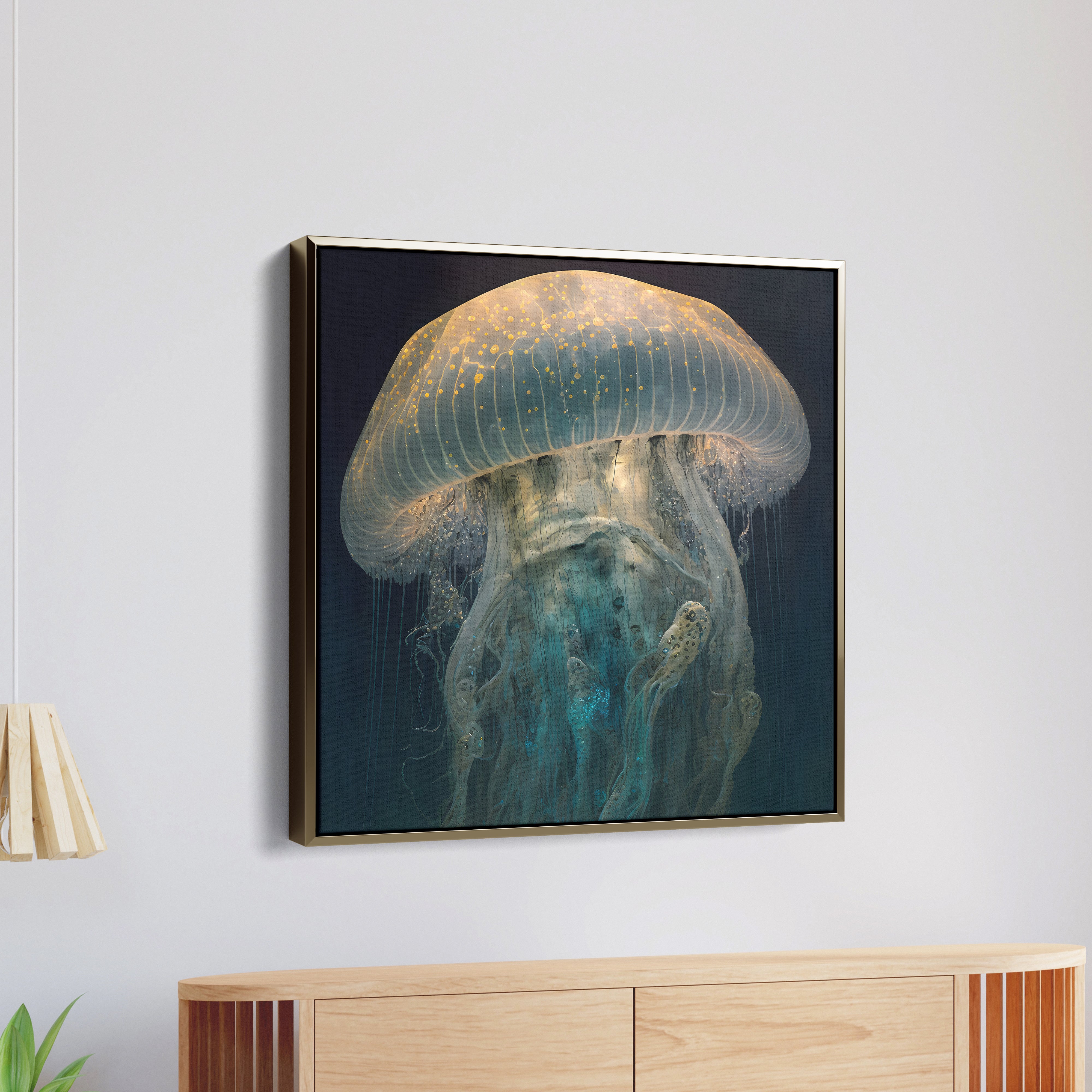 Jelly Fish Canvas Wall Painting