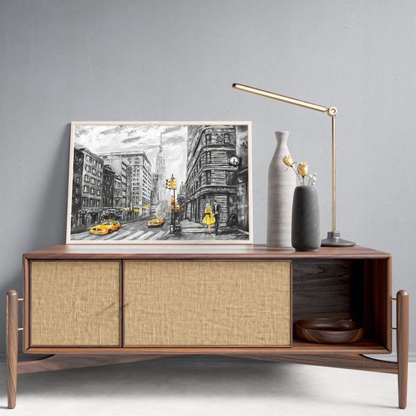 Cityscape Canvas Wall Painting
