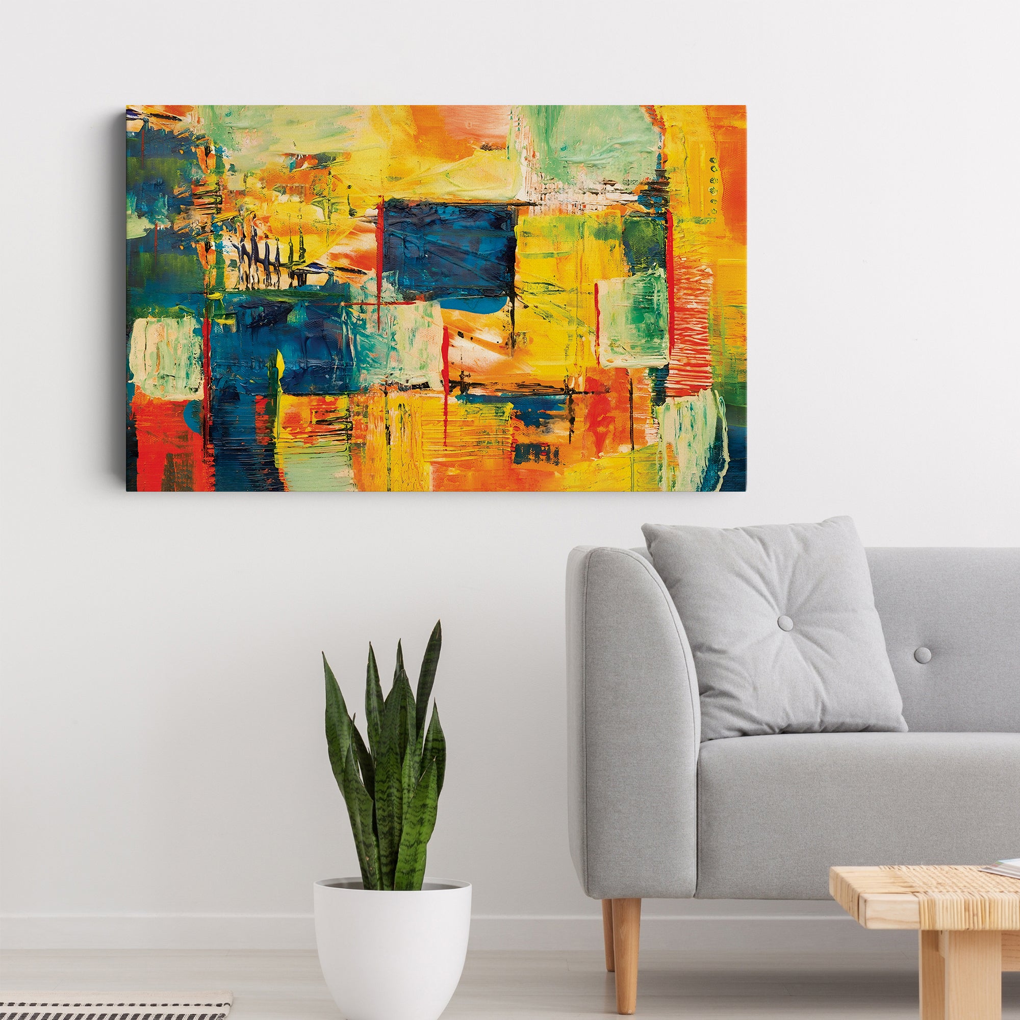 Abstract Art Floating Modern Wall Painting