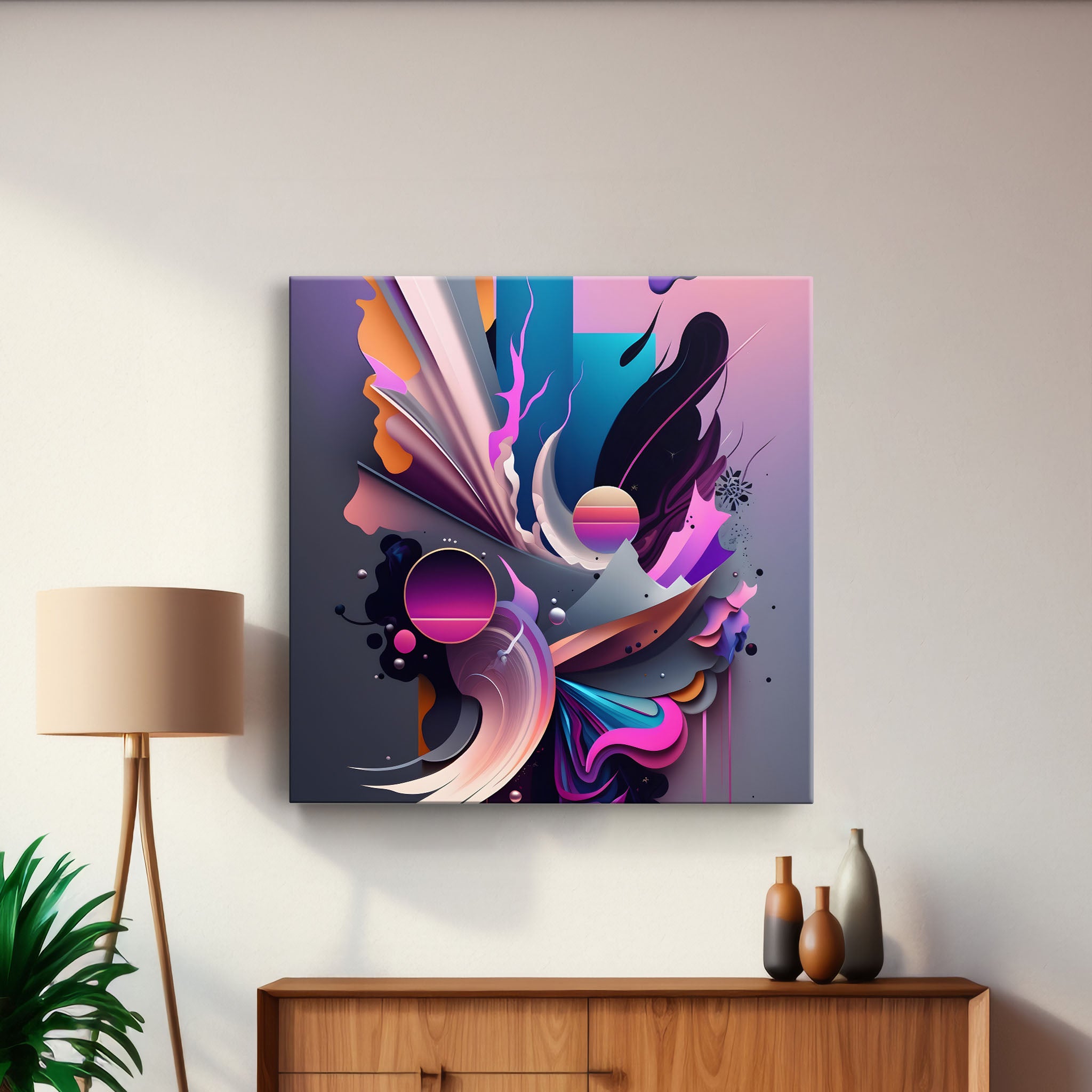 Colorful Abstract Modern Art Canvas Wall Painting
