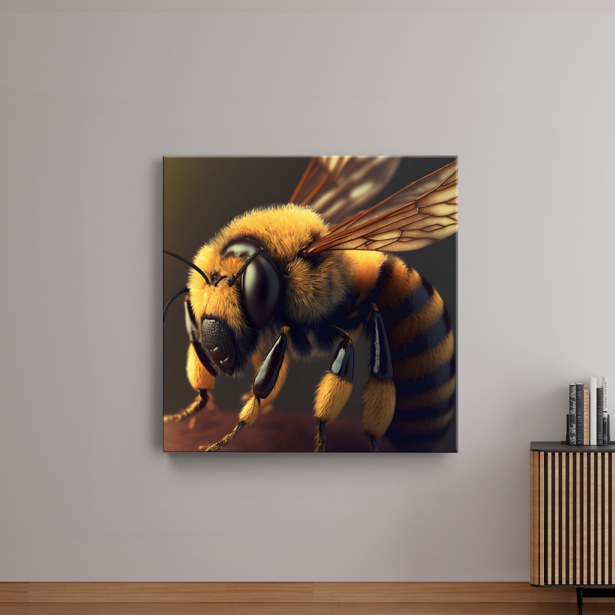 Honeybee Canvas Wall Painting