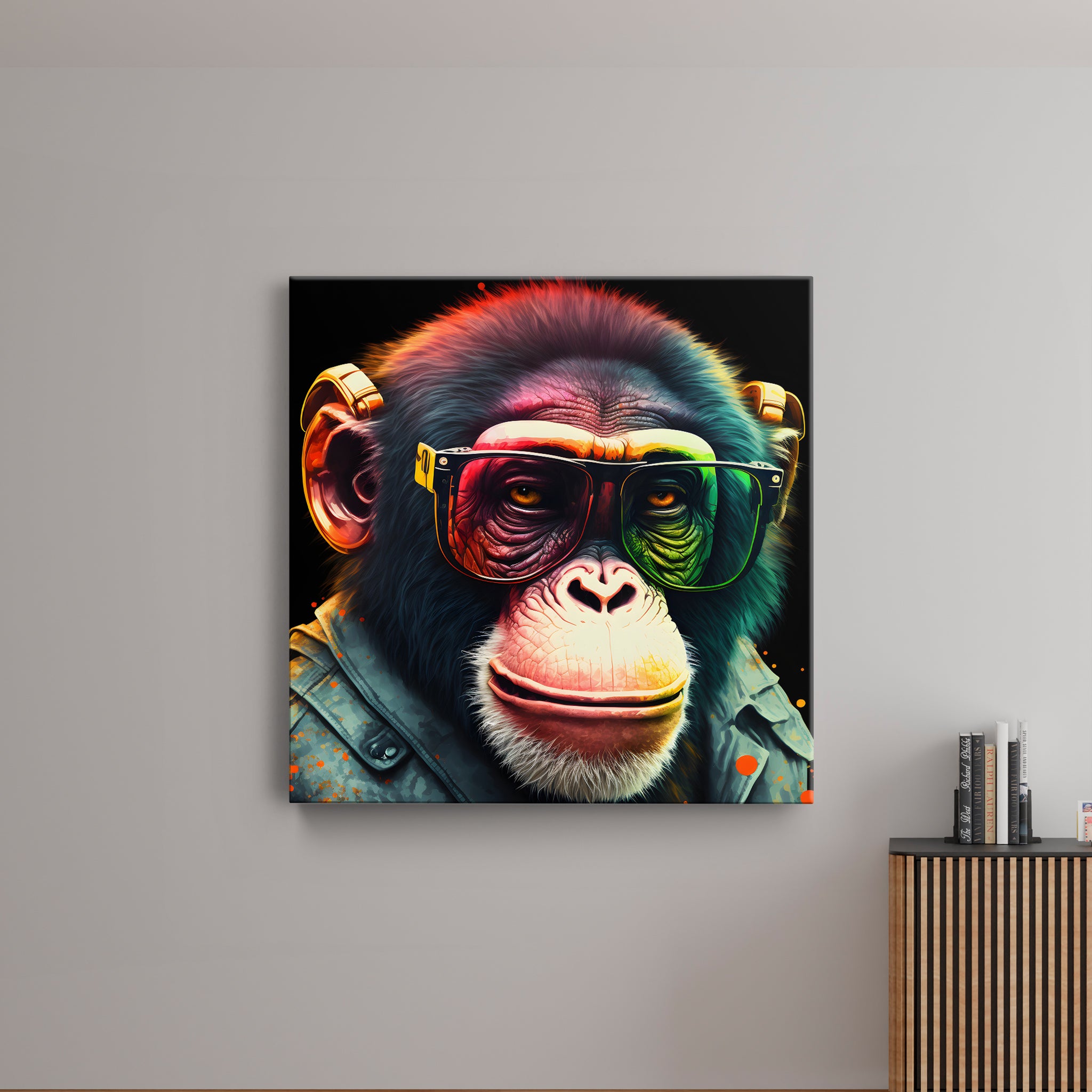 Cool Monkey Canvas Wall Painting