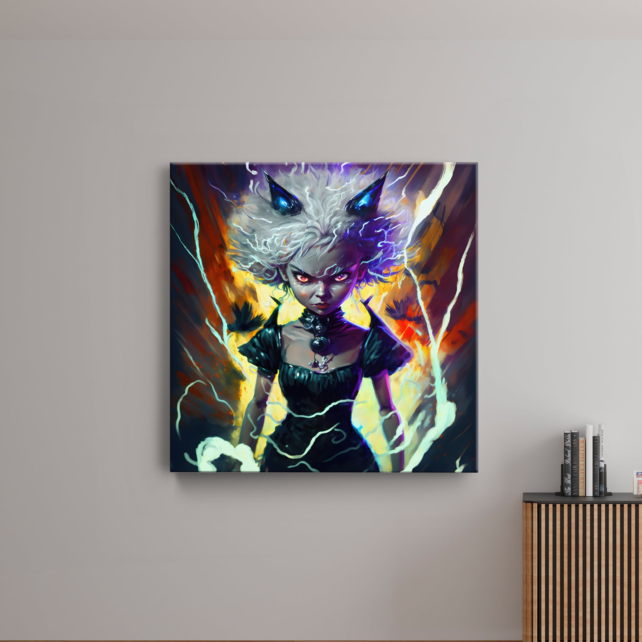 Bog Witch Anime Canvas Wall Painting