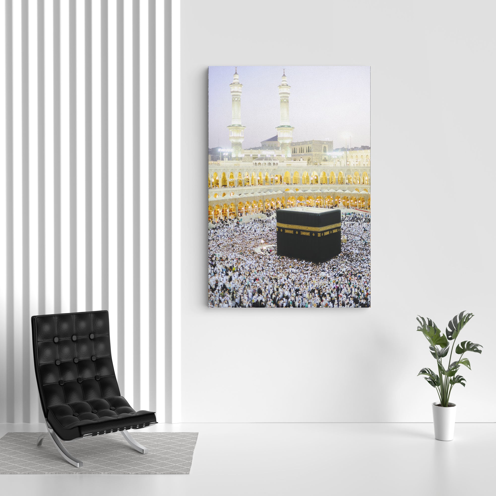 Kaaba Shareef Islamic Canvas Wall Painting