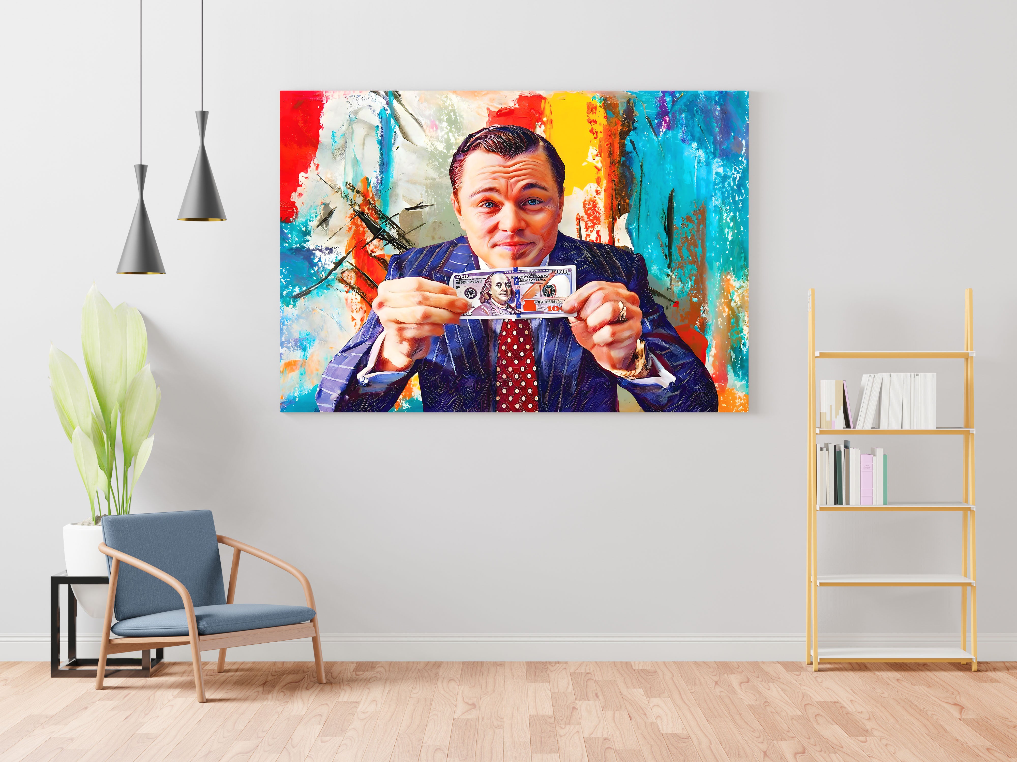 The Wolf of Wall Street  Canvas Wall Painting