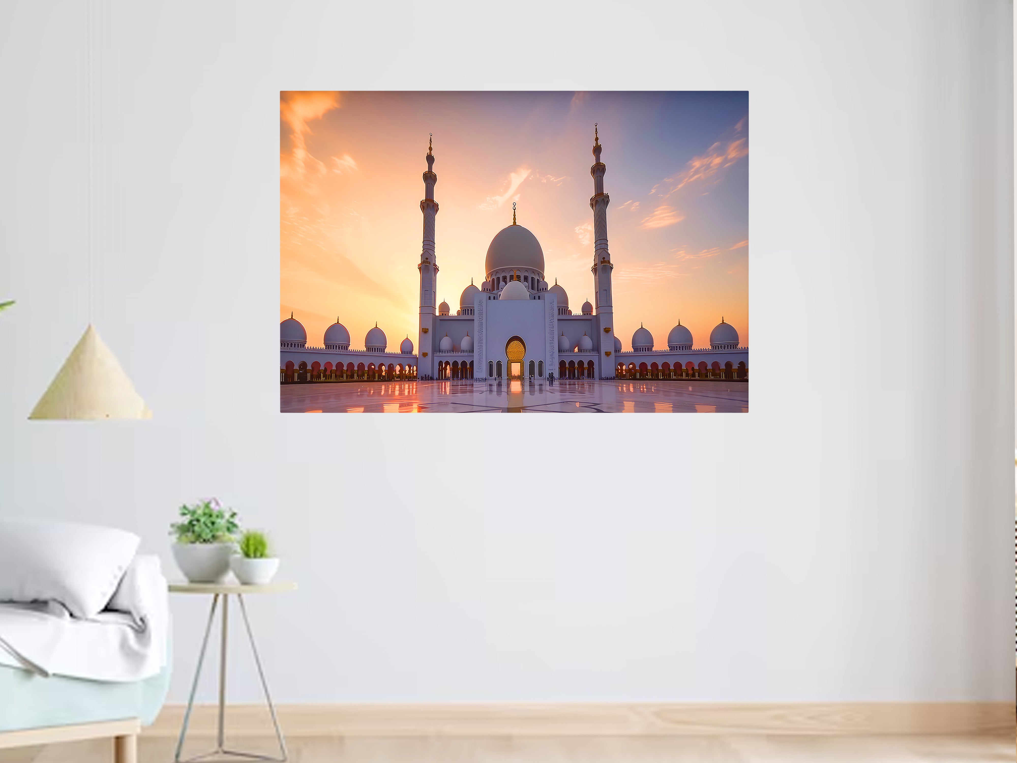 Sheik Zayid Mosque Canvas Wall Painting