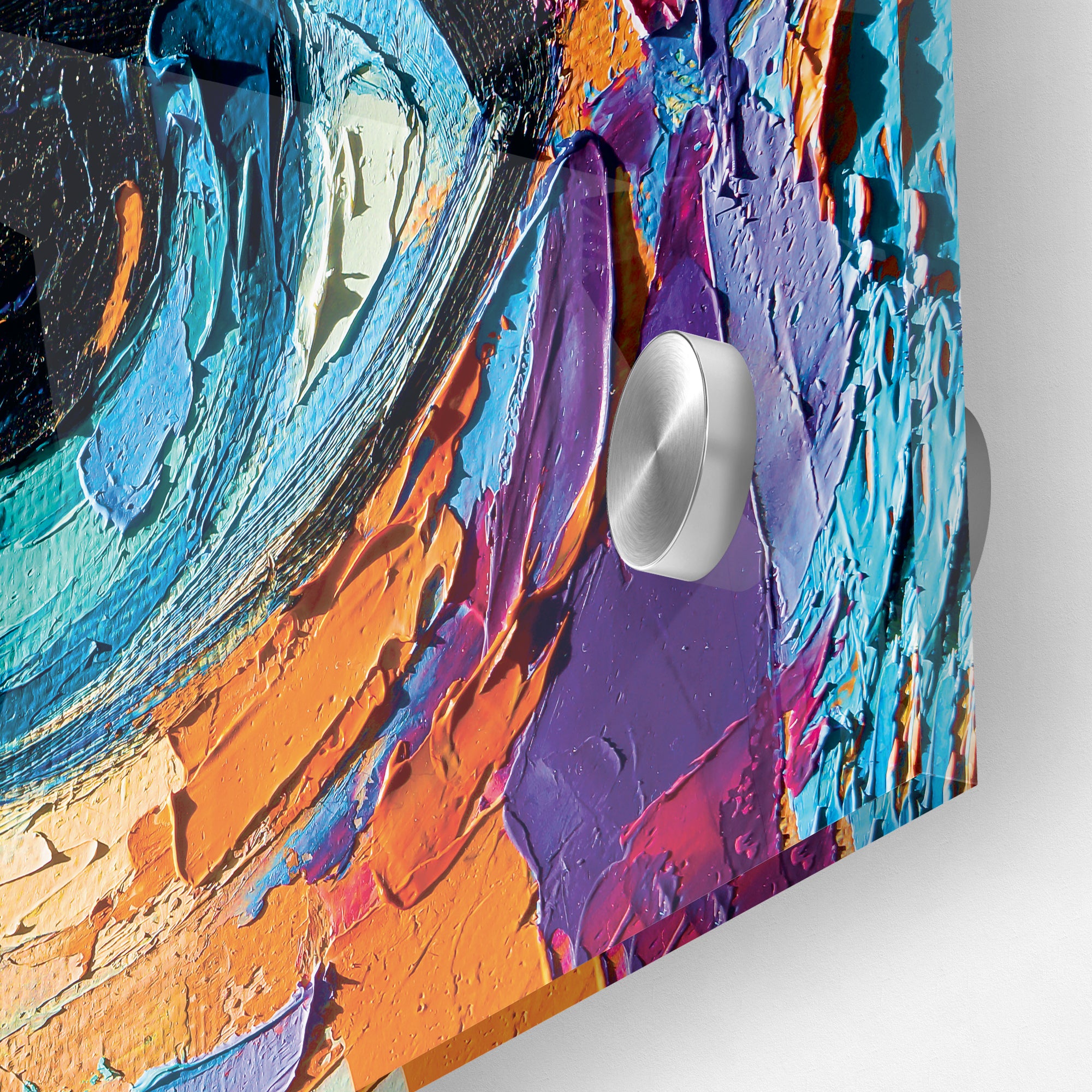 Abstract Colourful Eye Premium Acrylic Wall Painting