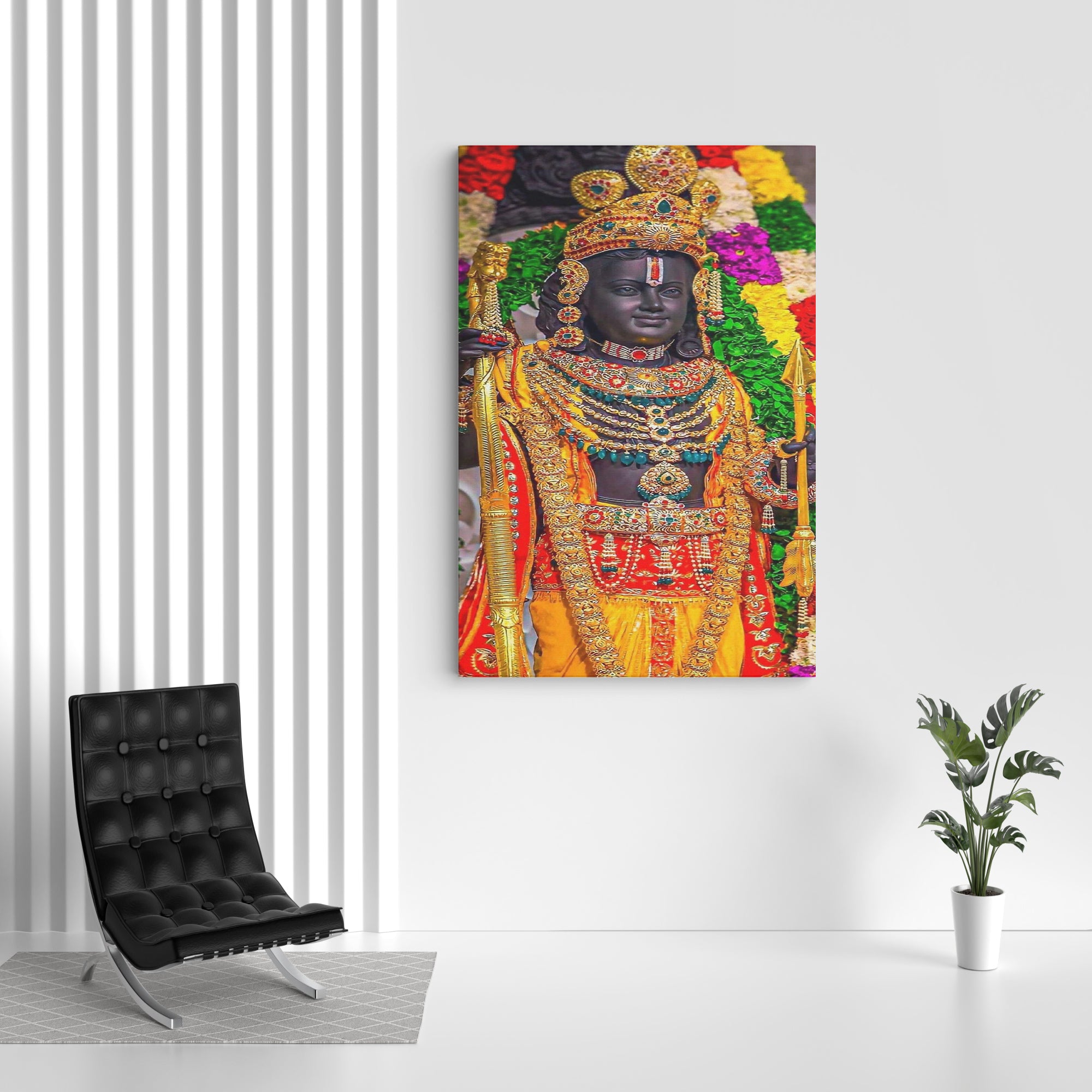 Ram Lalla Canvas Wall Painting