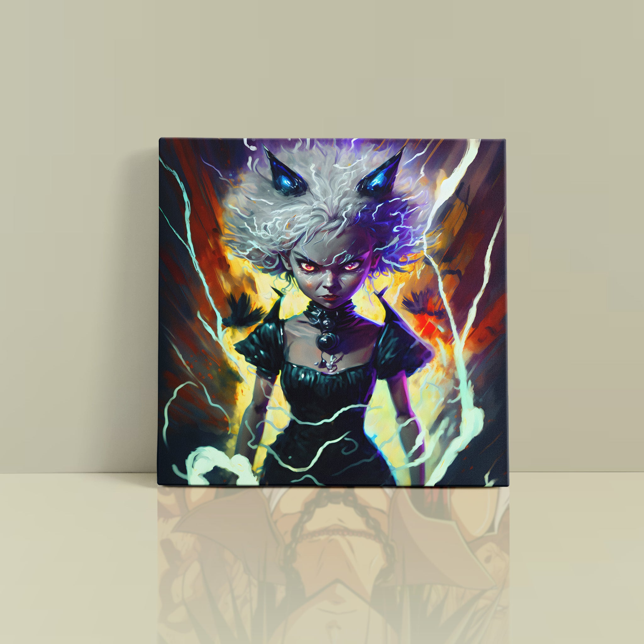 Bog Witch Anime Canvas Wall Painting