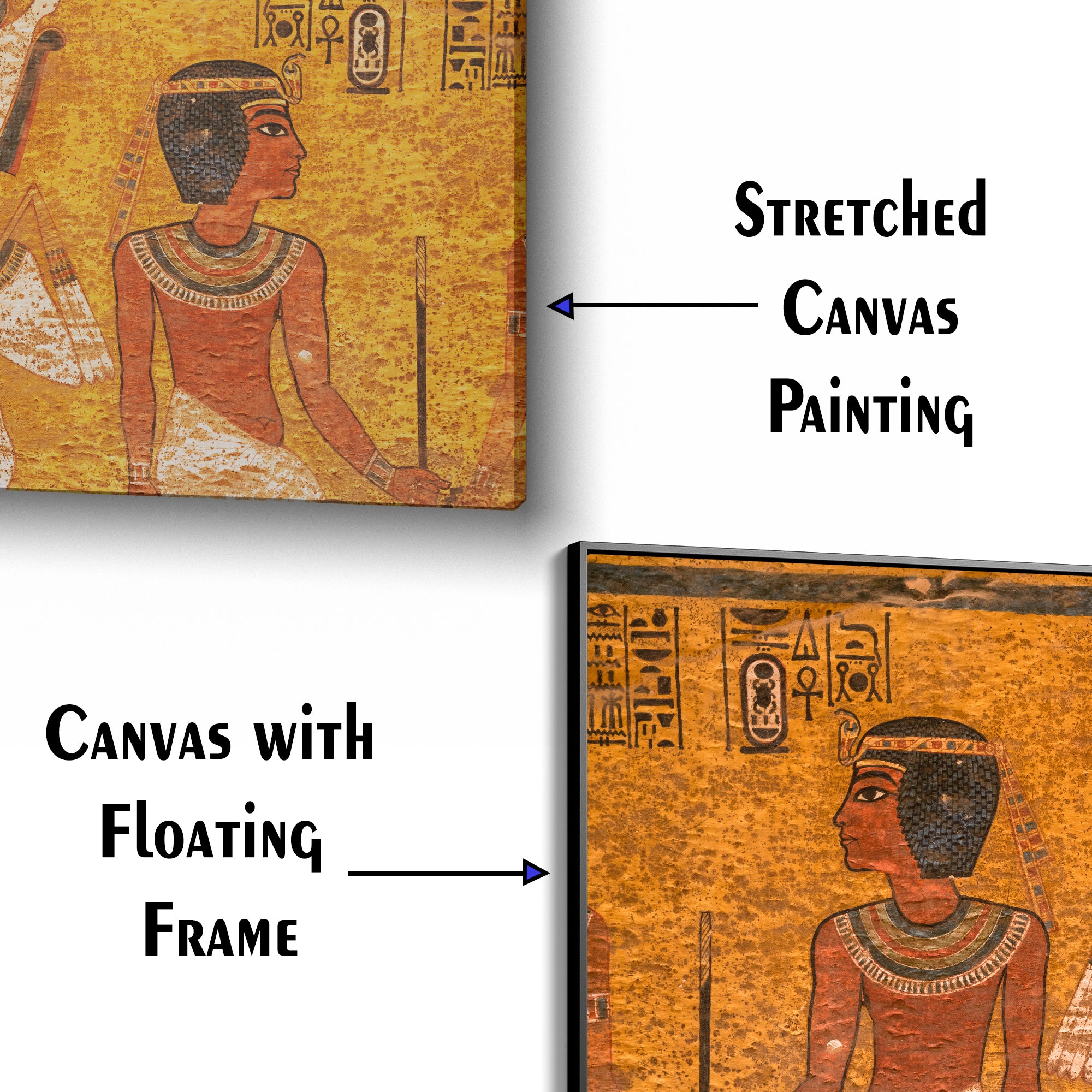 Egyptian Art Canvas Wall Painting