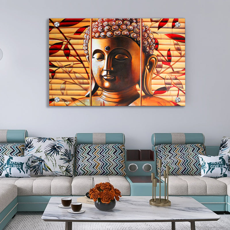 Buddha Premium Acrylic Wall Painting
