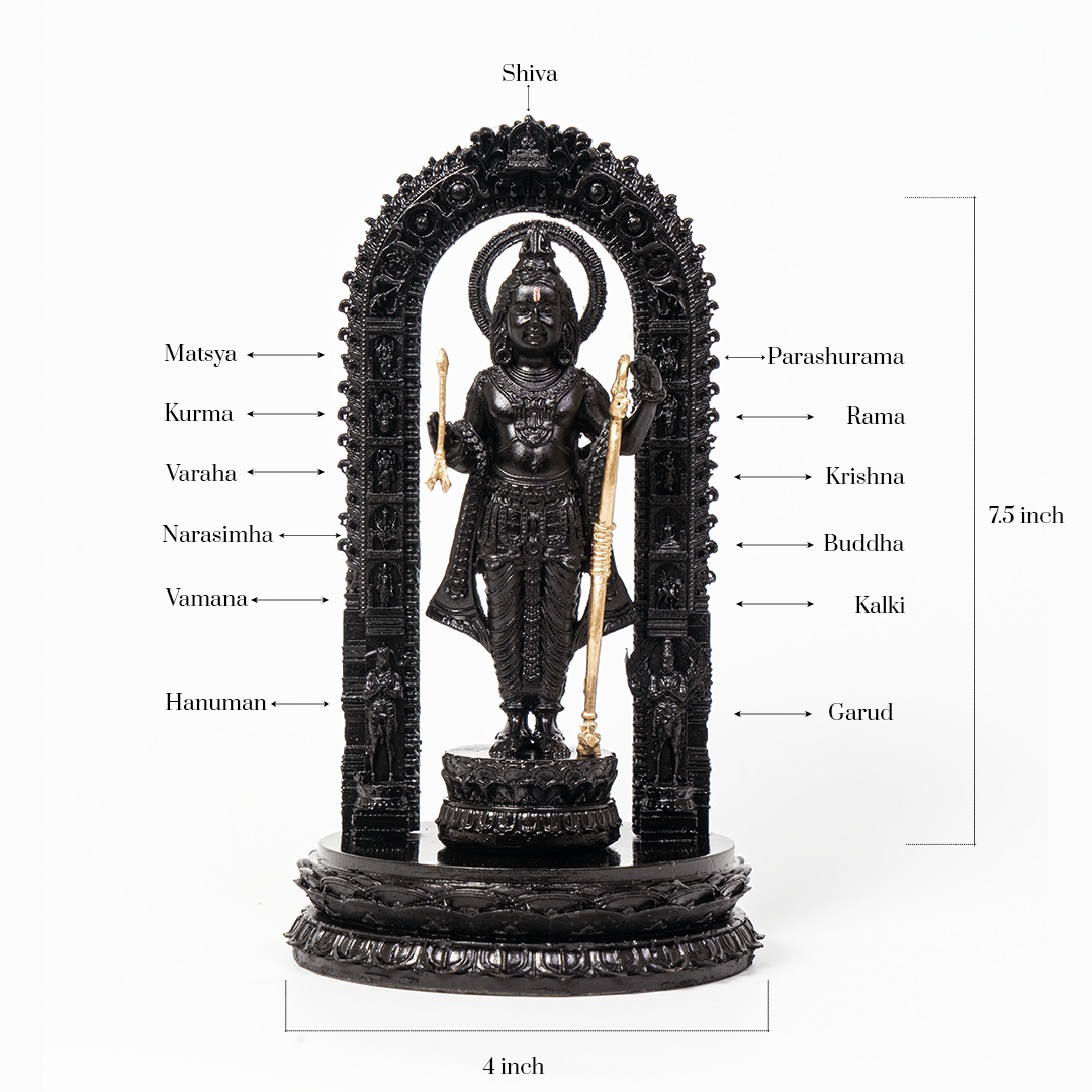 Ram Lalla Idol Miniature Sculpture