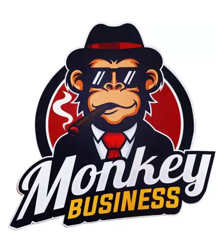 Monkey Business Wooden Wall Decor