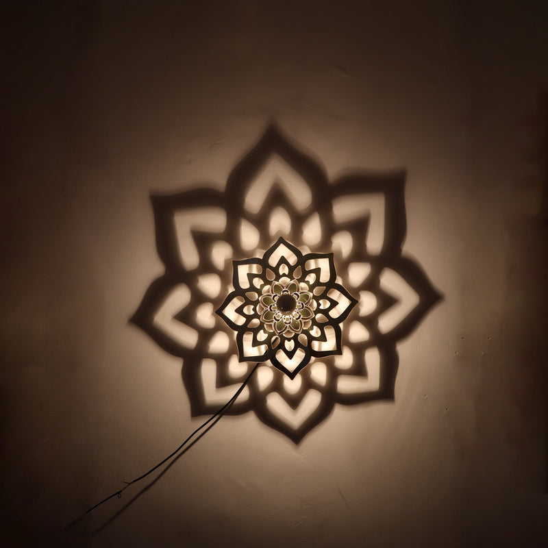 Mandala Art Creative Shadow Night Lamps