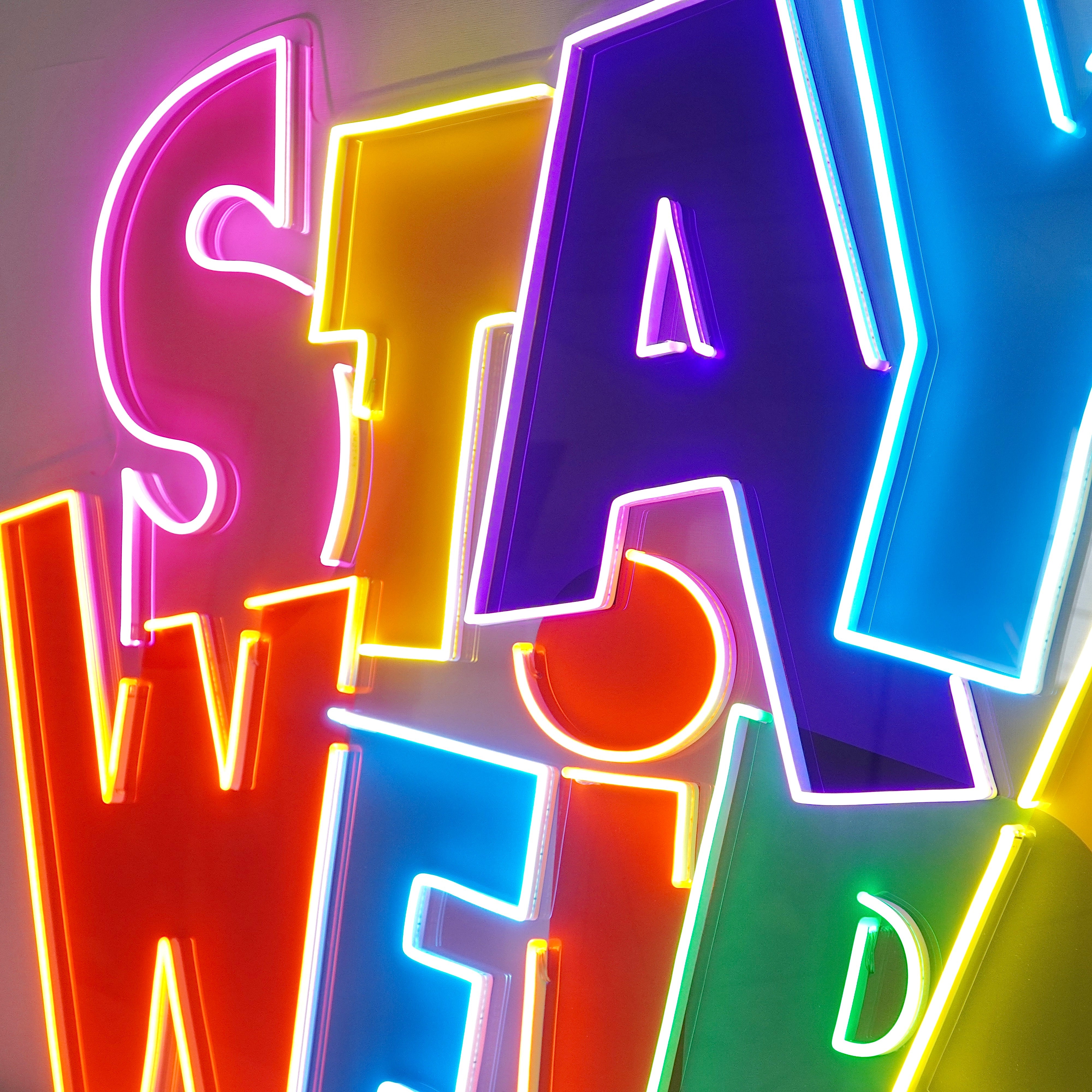 Stay Weird Led Neon Light
