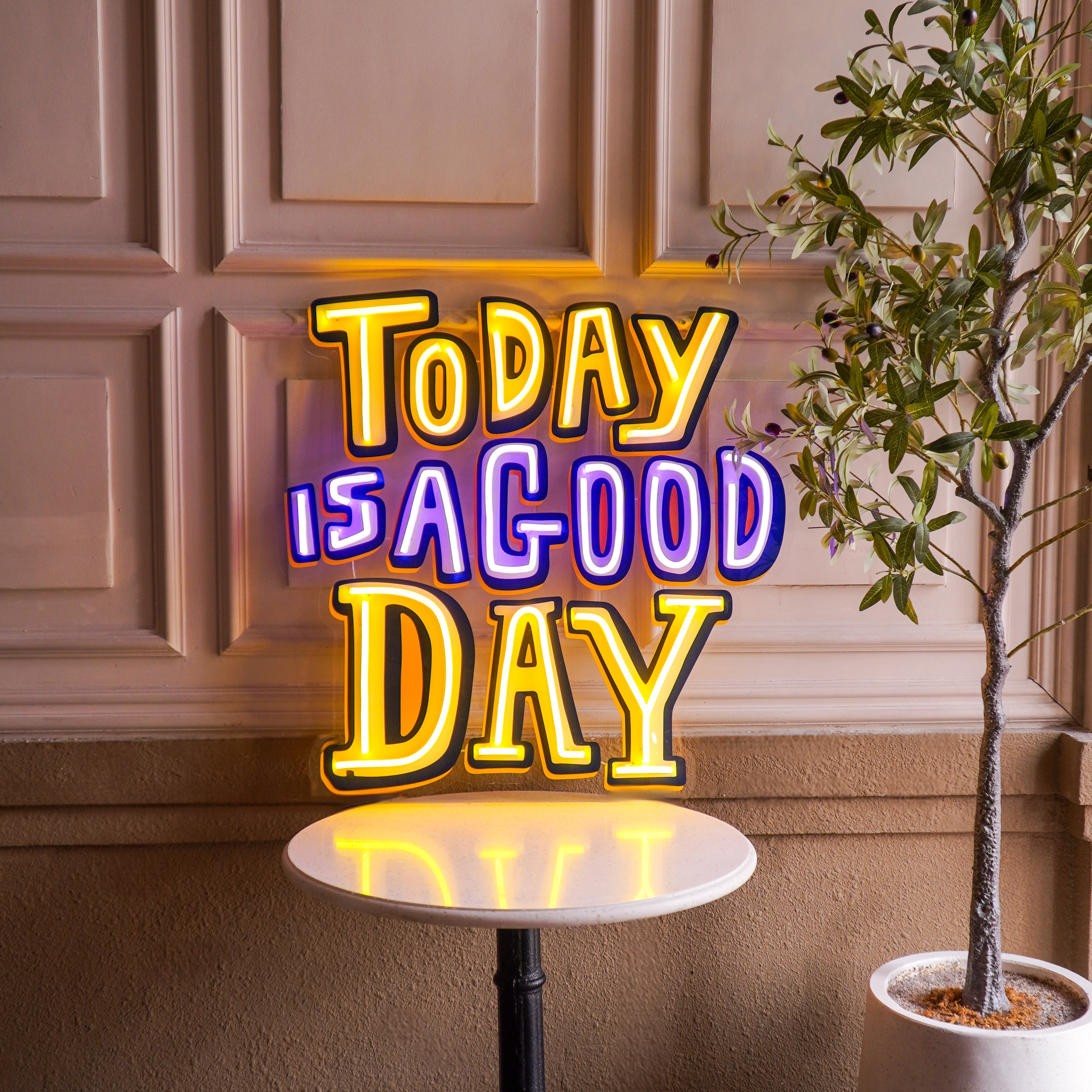 Today Is A Good Day  Aesthetic Led Neon Light