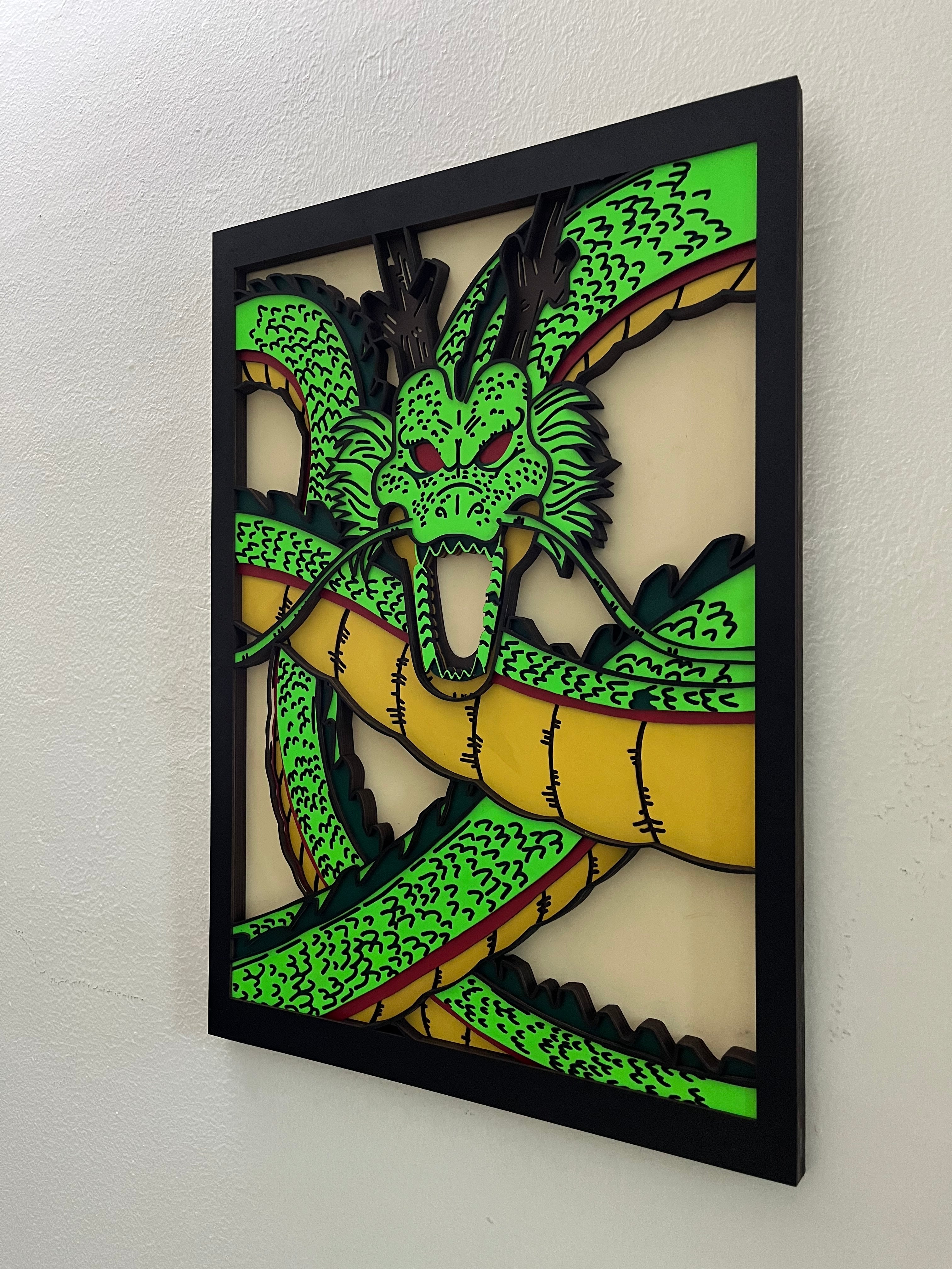 3D Dragon Wall Decor